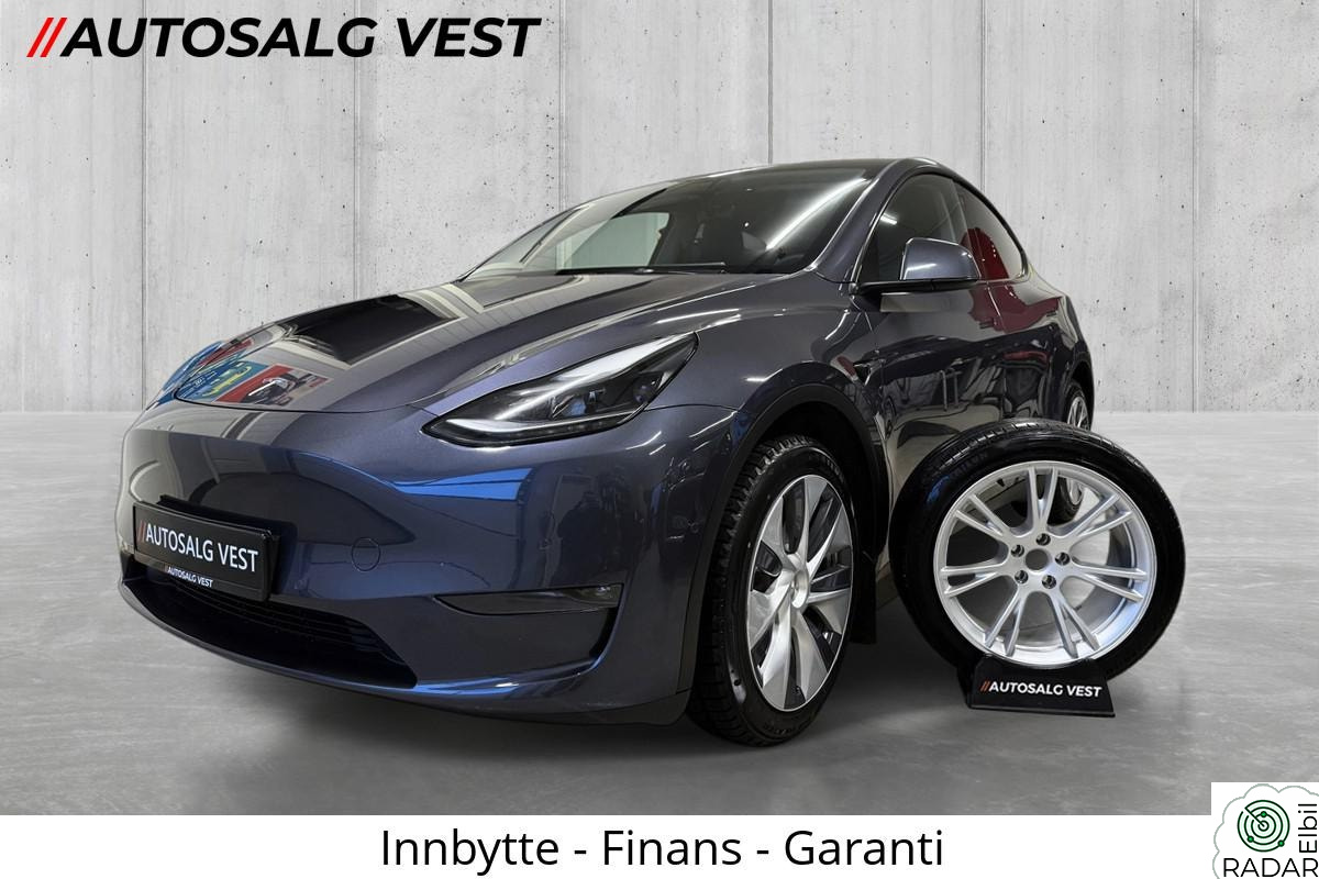 TESLA Model Y LR AWD 507km WLTP/Krok/Varmepumpe/Skinn/1 eier
