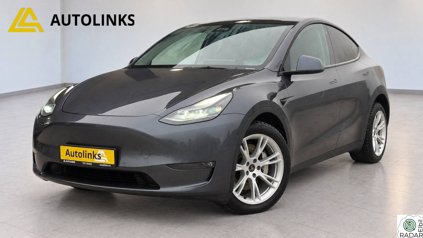 TESLA Model Y Long Range AWD | 514 hk | 507 km | Pano | Varmepumpe