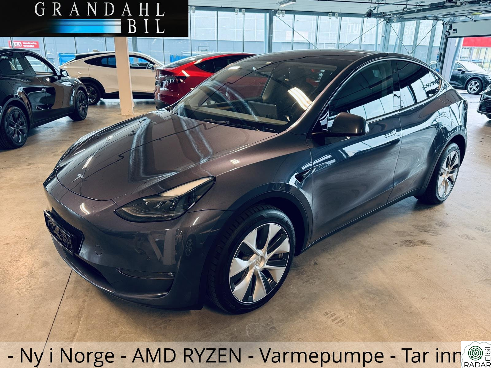 TESLA Model Y LR - 4WD - Autopilot - Tilbyr finansiering - Tar innbyt