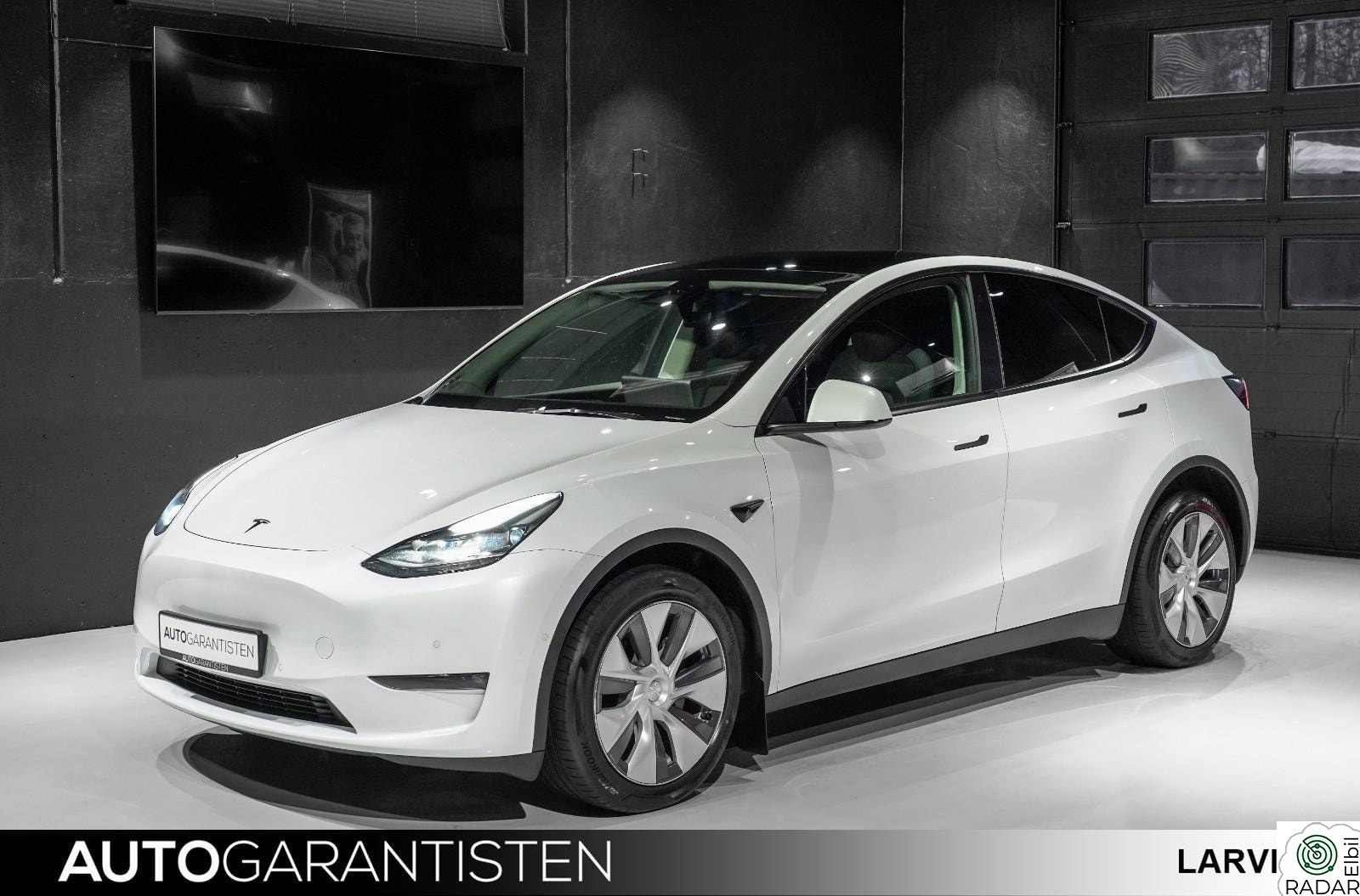TESLA Model Y Long Range Dual Motor 533KM Autopilot Varmepumpe Rattv.