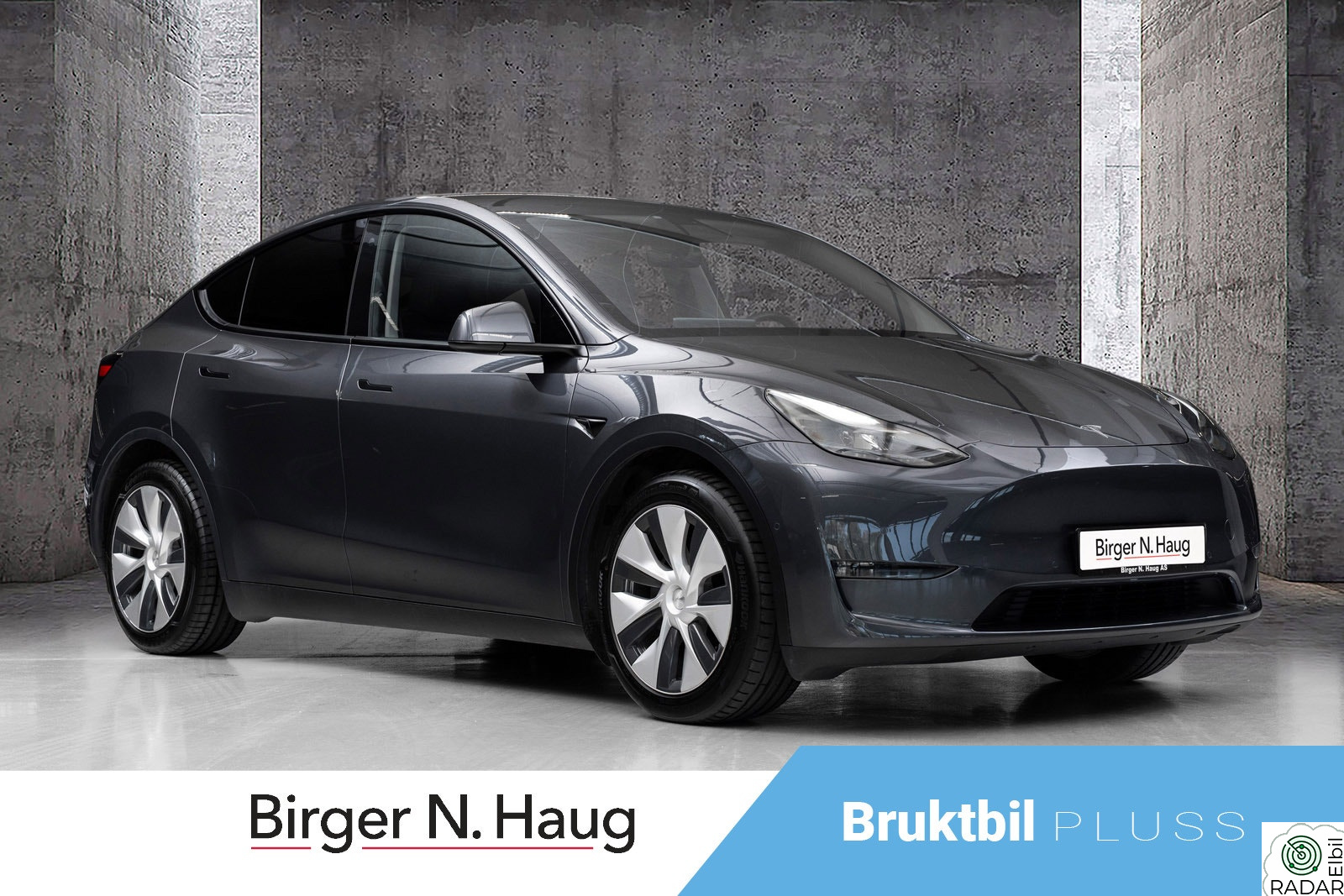 TESLA Model Y Long Range AWD HENGERFESTE/S.V-HJUL/LEVERINGSKLAR!