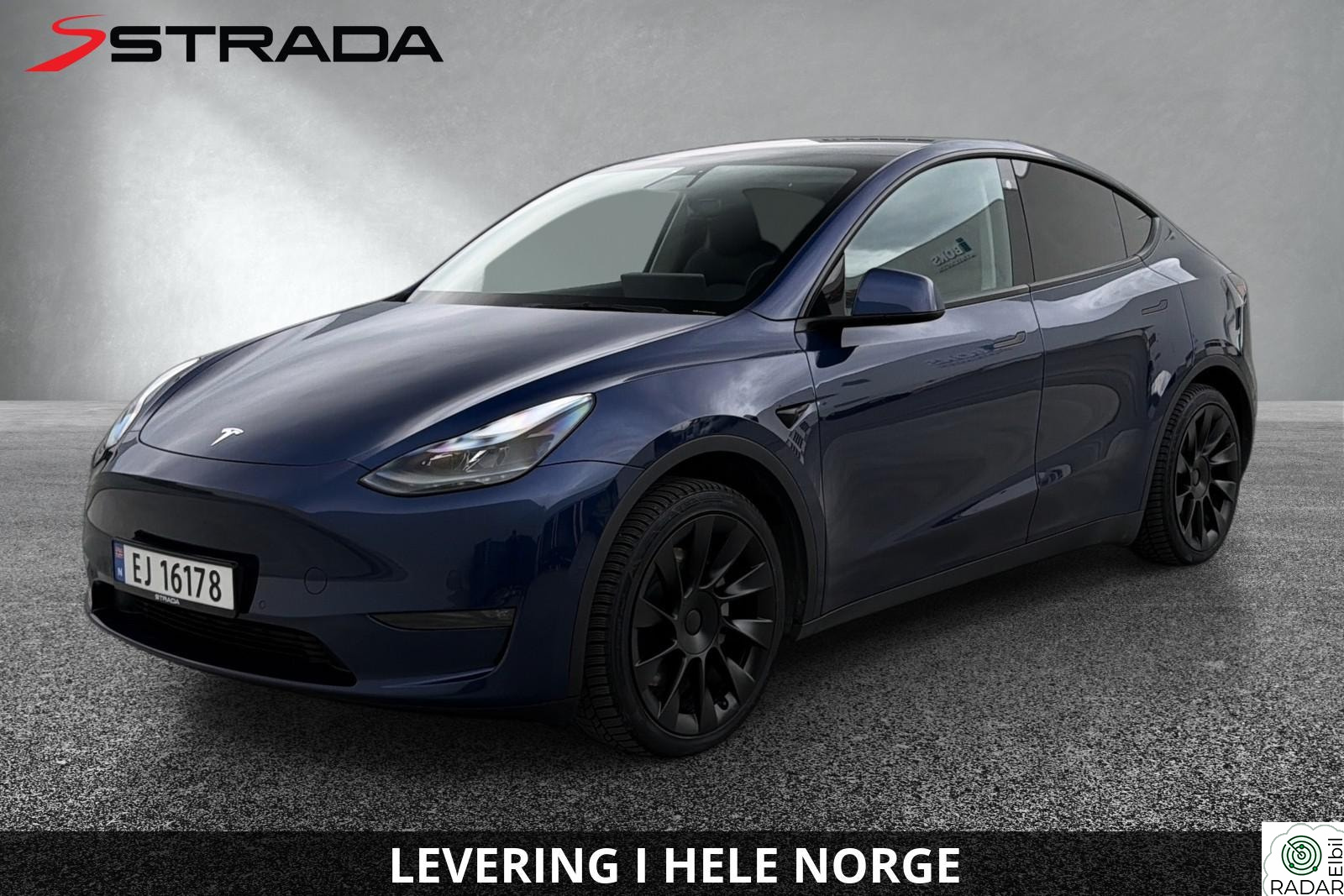 TESLA Model Y Long Range/Premium/Autopilot/Varmepumpe/Hengerfeste