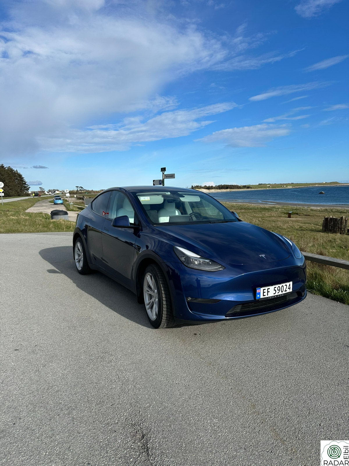 TESLA Model Y Long Range AWD, krok, NAF-test