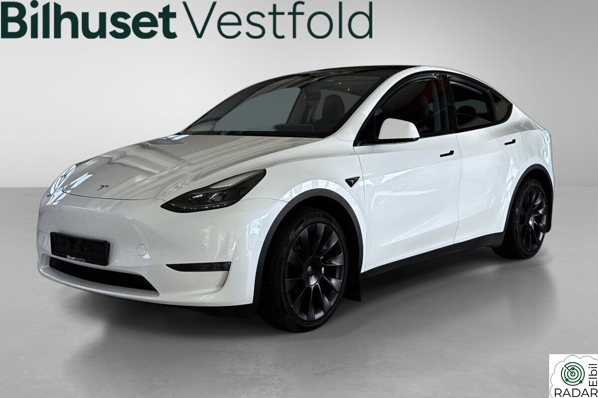 TESLA Model Y 500+ km rekkevidde, 514hk, fantastisk kjøreopplevelse!