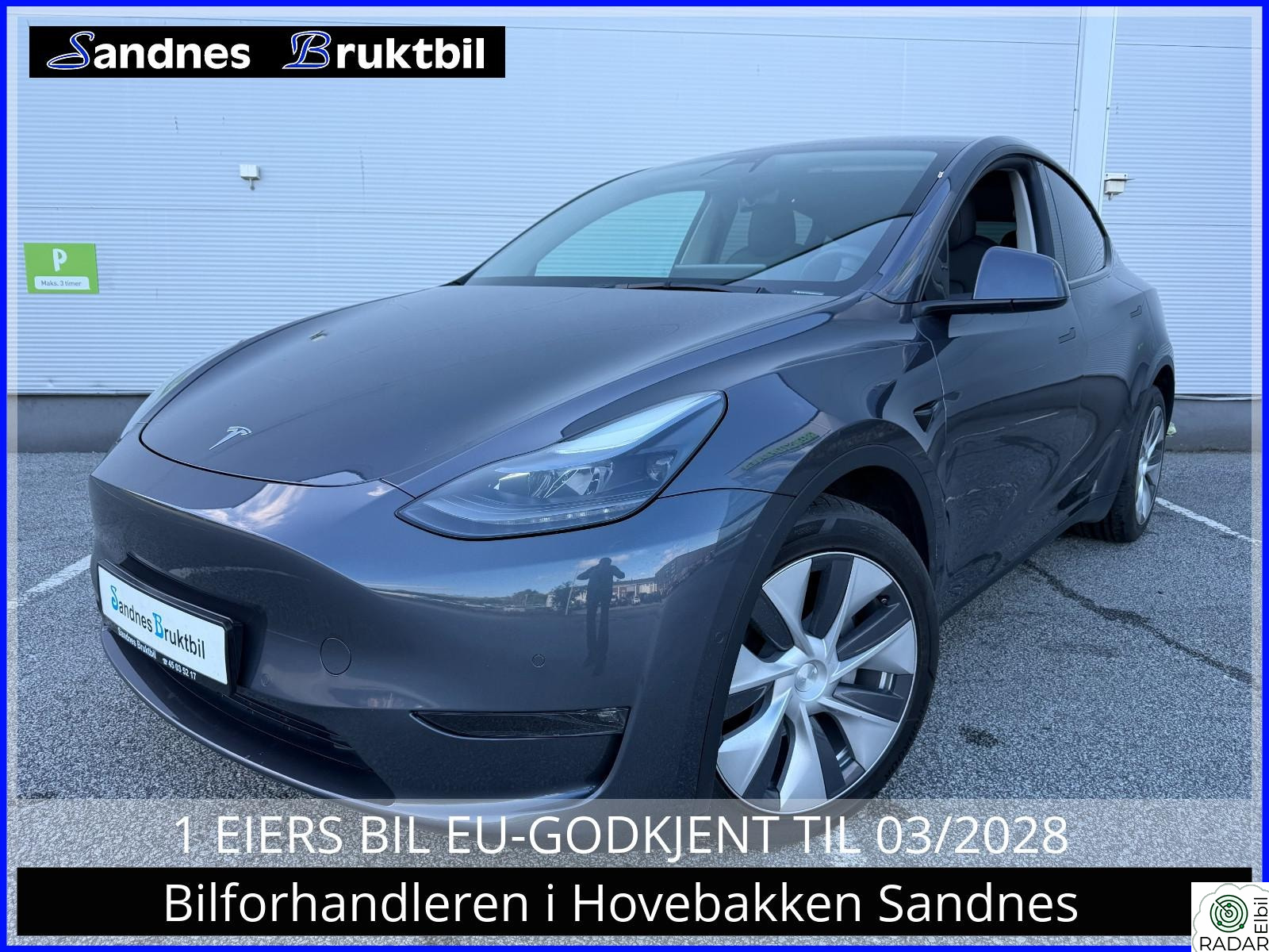 TESLA Model Y LR 4X4,KROK,PANO,VINTERPAKKE,TLF,DAB+,ACC,NETFLIX,SKINN