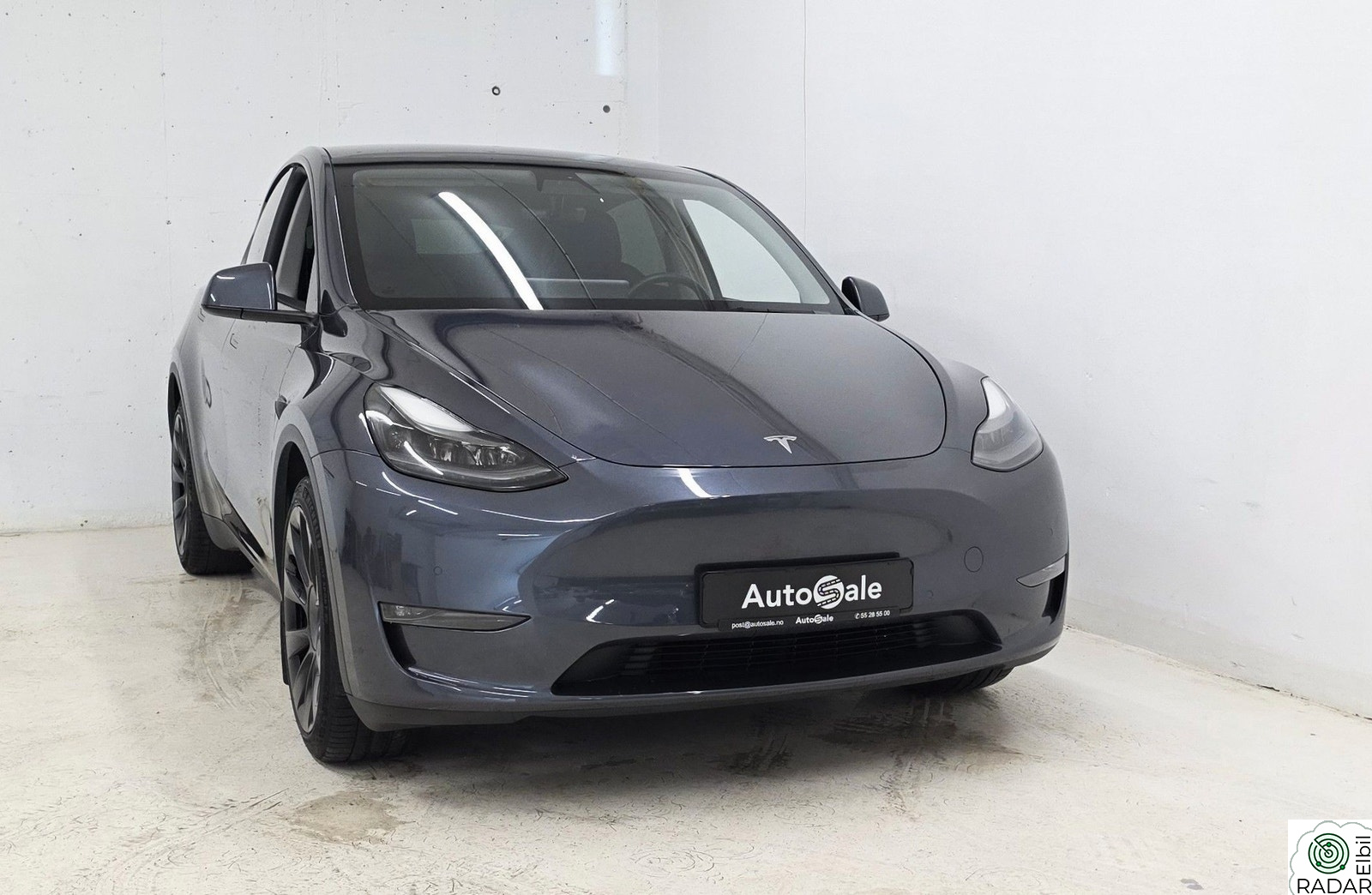 TESLA Model Y Long Range AP/SvartSkinn/Hifi/Vinterpk/Norsk/Krok/20+19