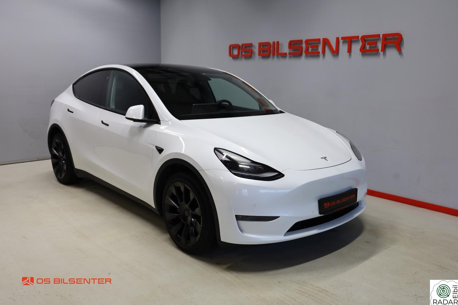 TESLA Model Y Longe Range AWD, Skinn, H.Feste, 360Kam ++