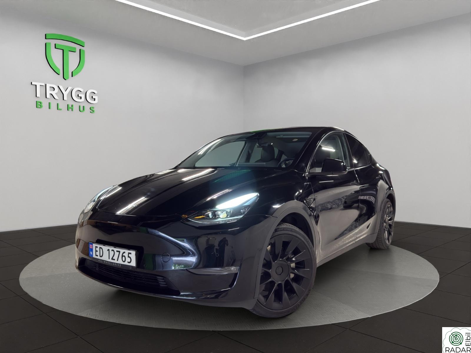 TESLA Model Y Long Range AWD / FSD / Påkostet / Premium / Garanti