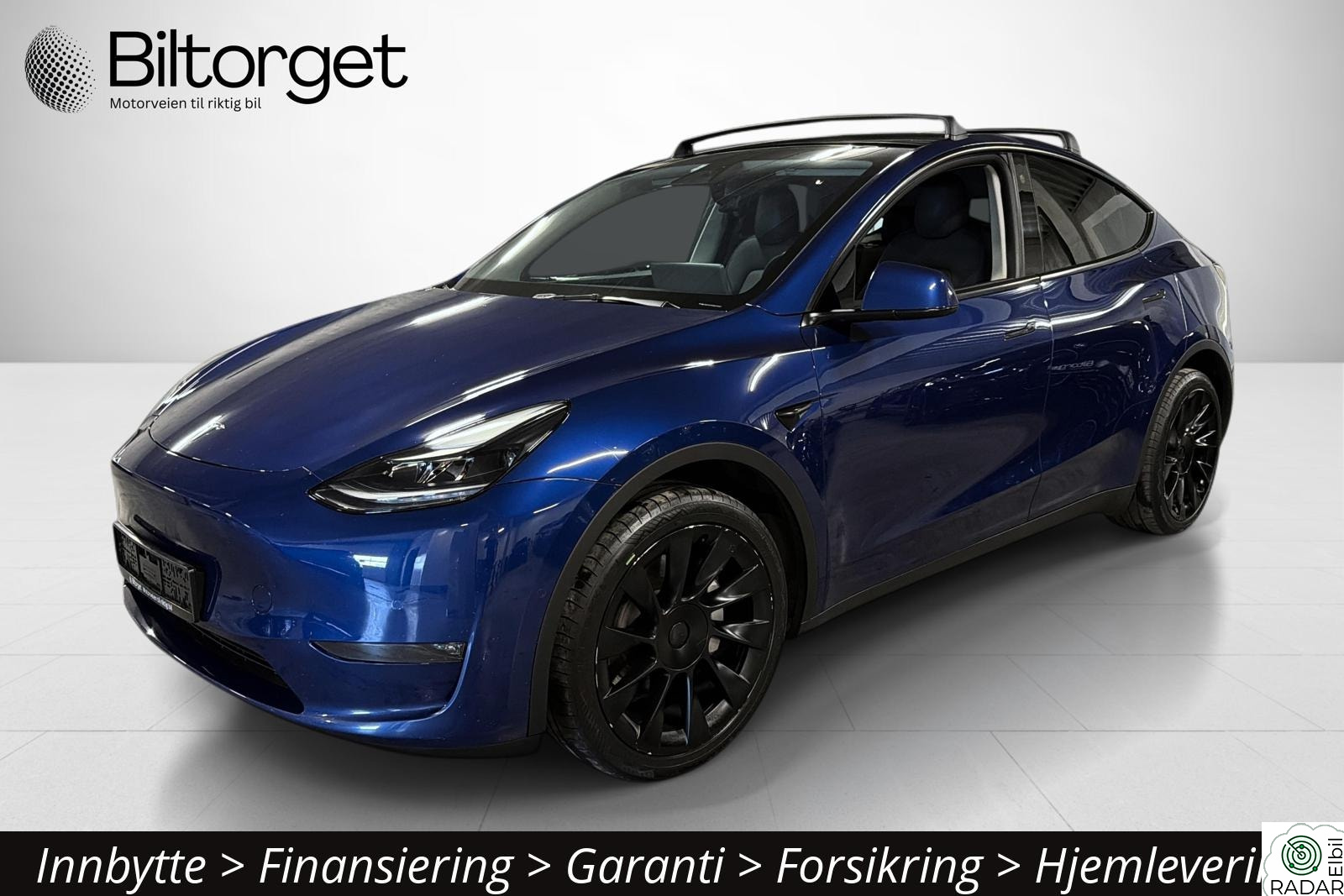 TESLA Model Y Long Range Hengerfeste Felgpakke AP 1-Eier Lekker!