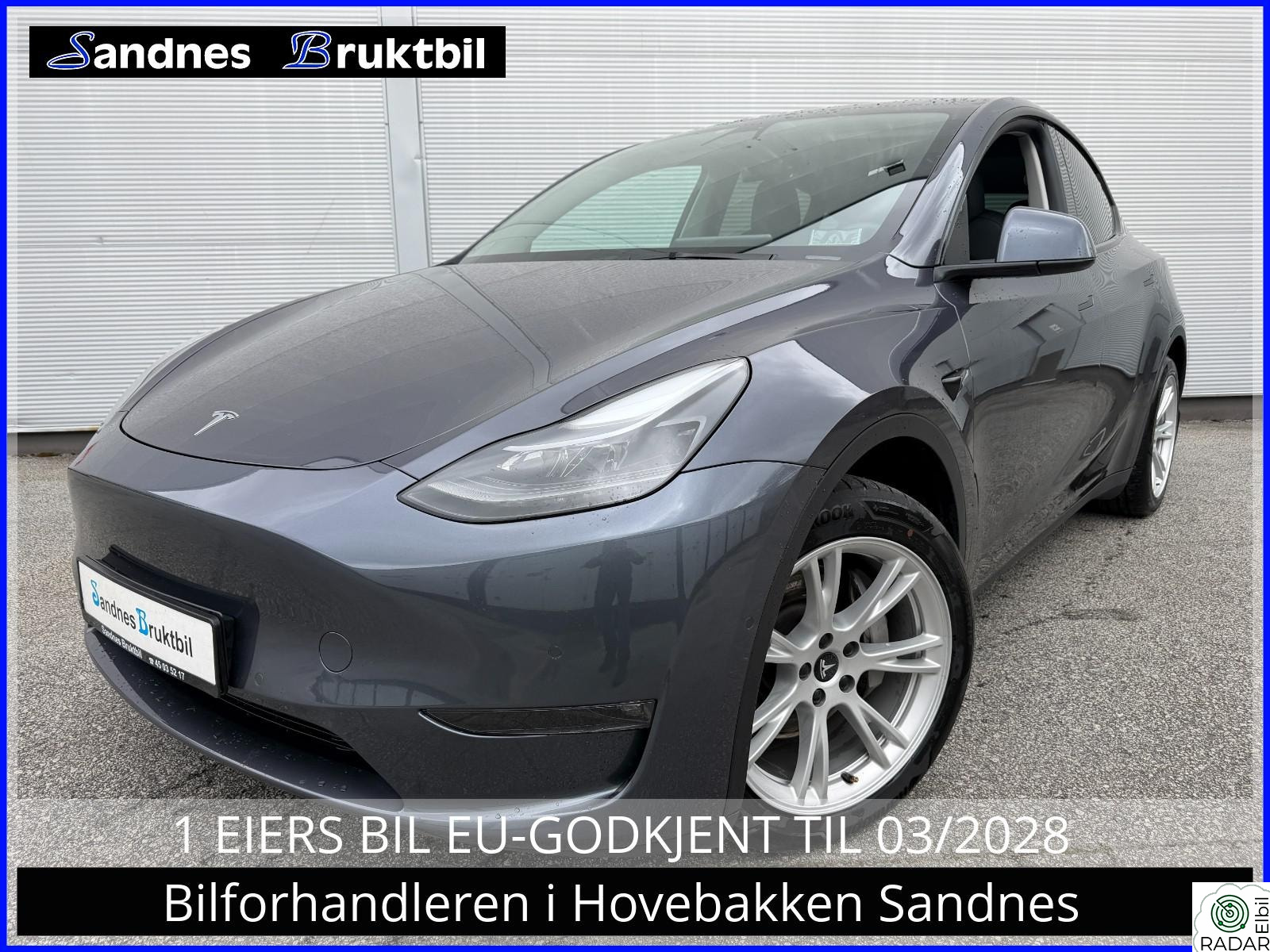 TESLA Model Y LR 4X4,KROK,PANO,VINTERPAKKE,TLF,DAB+,ACC,NETFLIX,SKINN