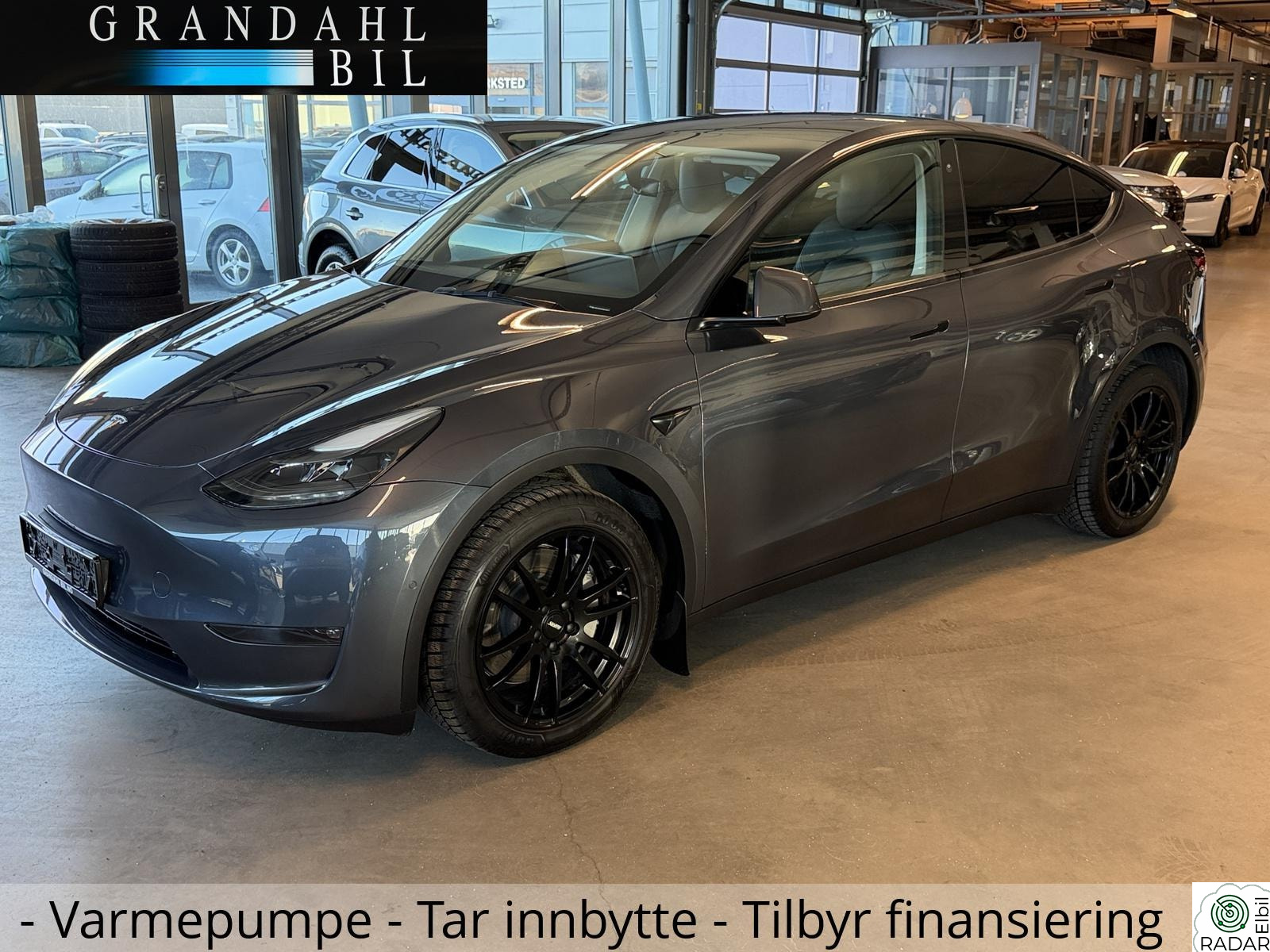 TESLA Model Y LR - 4WD - 533 km WLTP - Hengerfeste - Tar innbytte