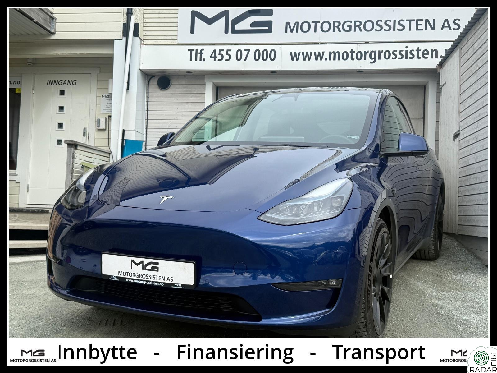 TESLA Model Y Longrange AWD 533km -Ny Eu-Ny service-