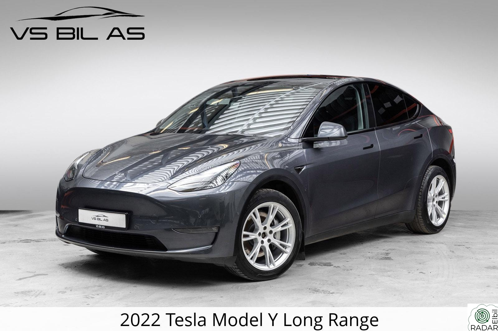 TESLA Model Y Long Range AWD/542km/AP/Skinn/Pano/Ny service/EU28++