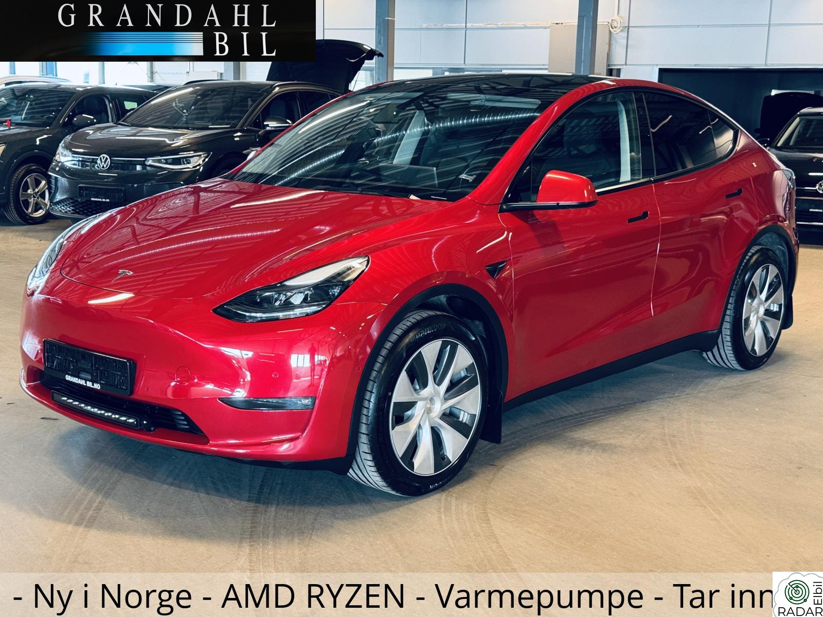 TESLA Model Y LR - 4WD - Autopilot - Tilbyr finansiering - Tar innbyt