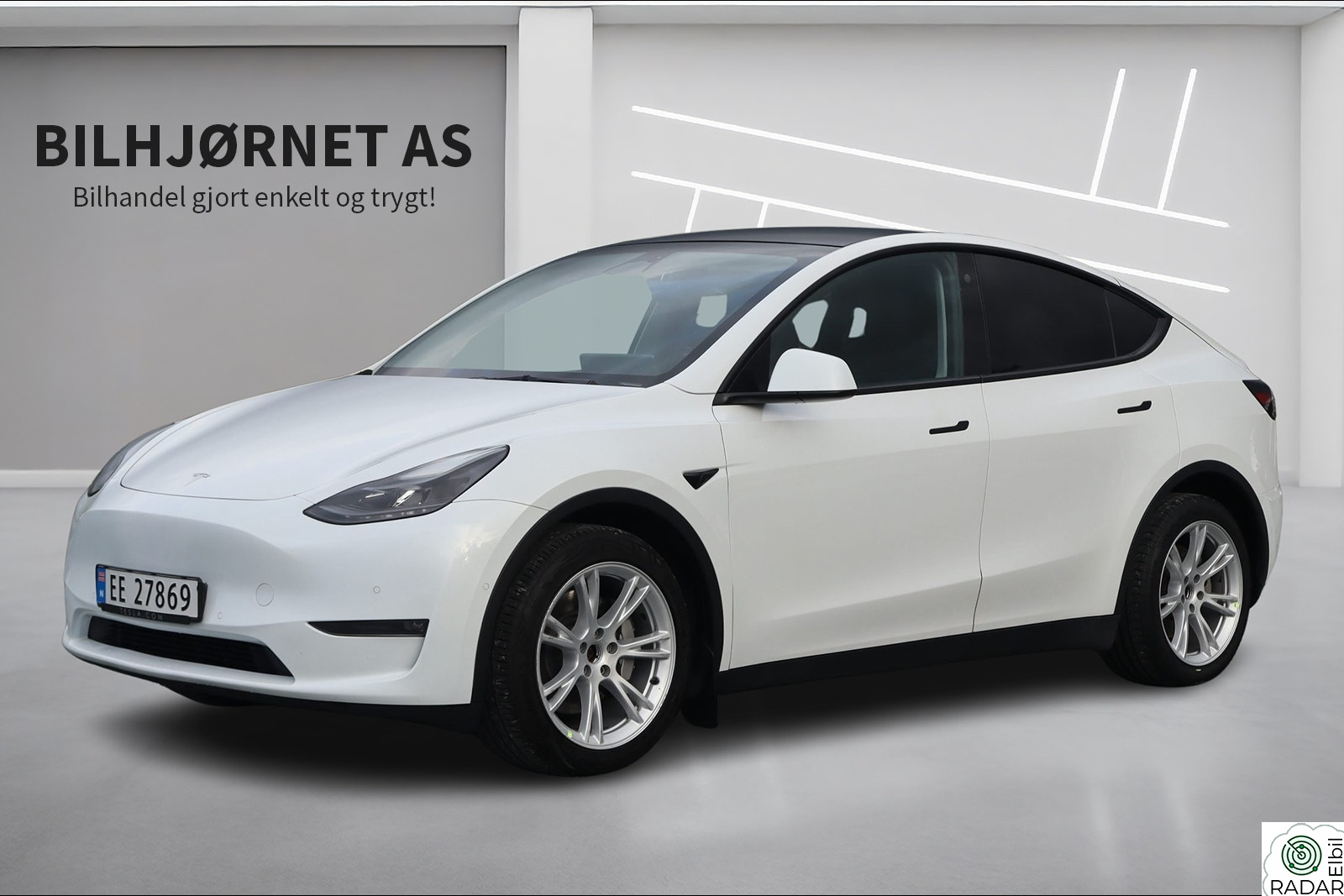 TESLA Model Y LONG RANGE AWD | KROK | PREMIUM STEREO | VARMEPUMPE