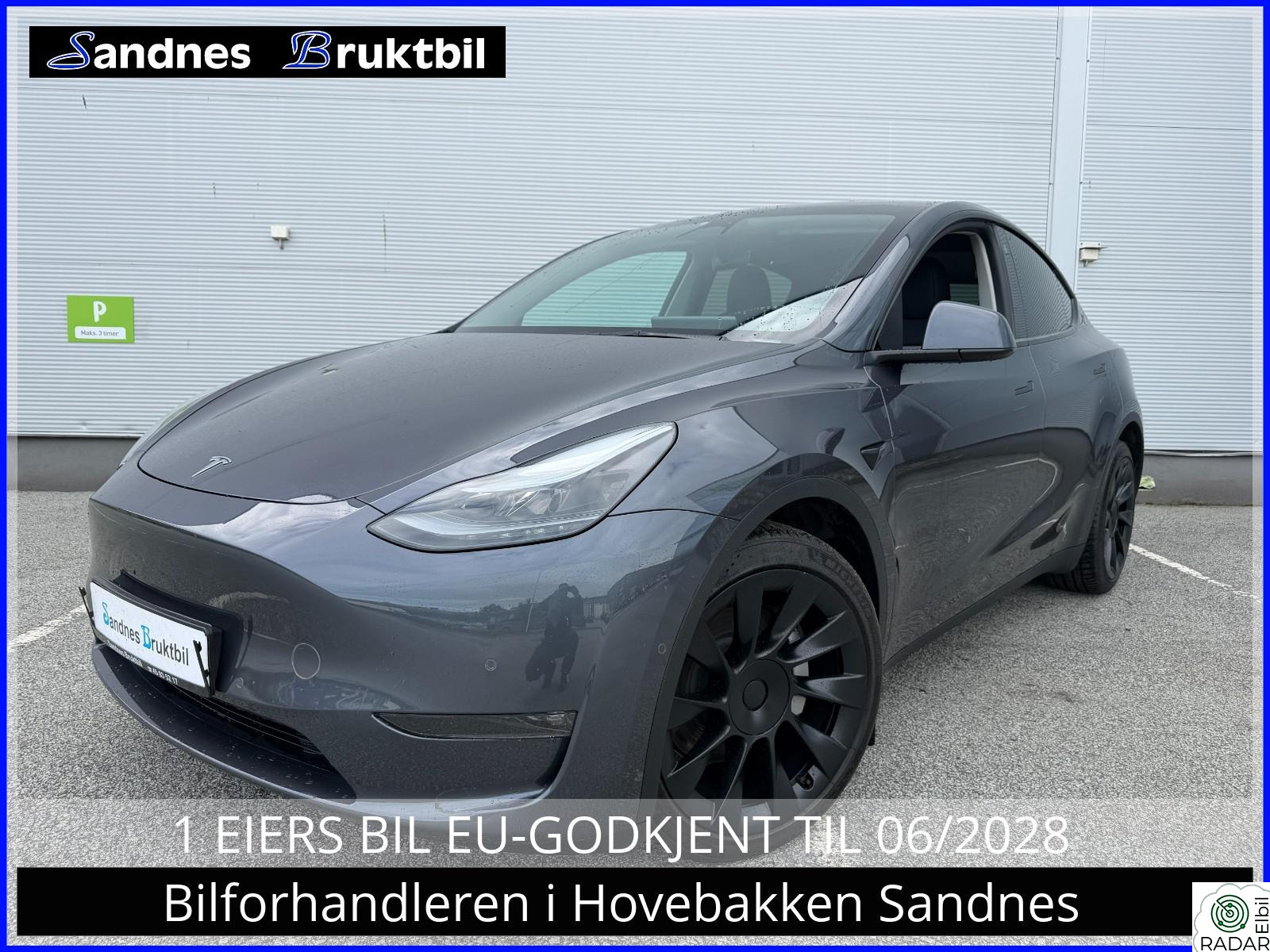 TESLA Model Y LR 4X4,KROK,PANO,VINTERPAKKE,TLF,DAB+,ACC,NETFLIX,SKINN