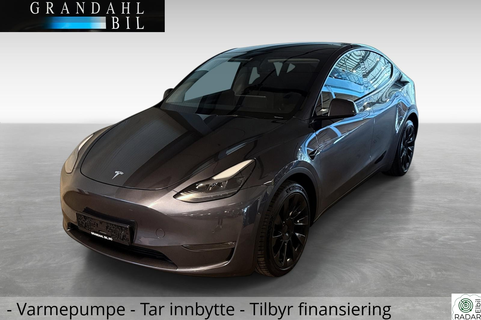 TESLA Model Y LR - 4WD - Autopilot - Hengerfeste- AMD - Tar innbytte