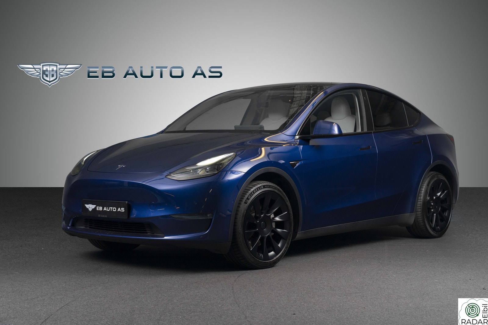 TESLA Model Y Long Range AWD. HENGERFESTE / PANORAMA