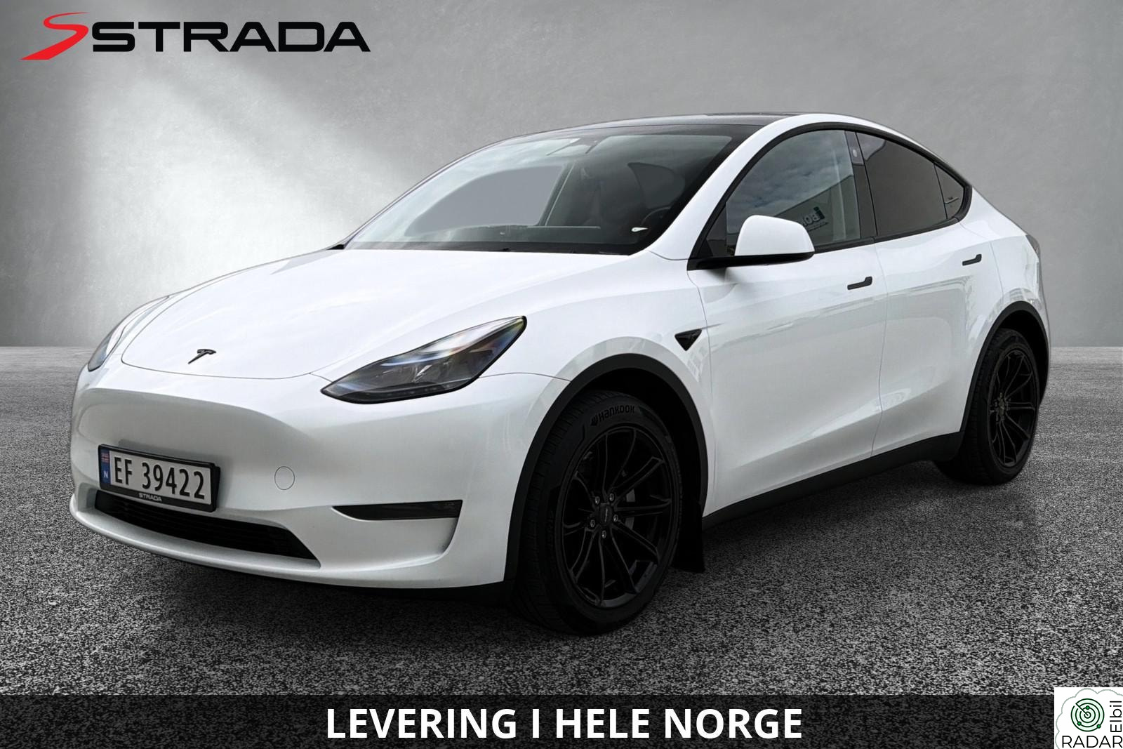 TESLA Model Y Long Range/Premium/AP/Matrix/Varmepumpe/Hengerfeste