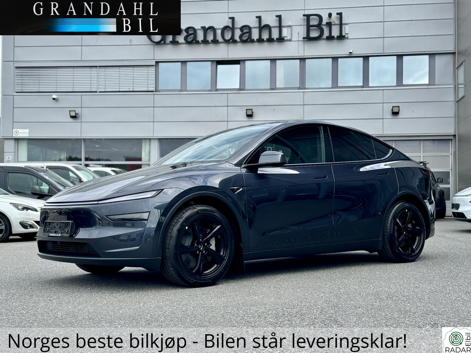TESLA Model Y LR AWD JUNIPER I 2026 I FACELIFT I SORT TAKTREKK I KROK