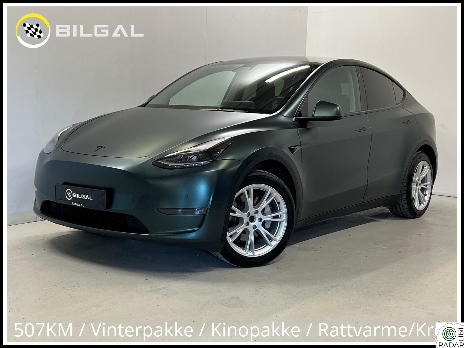 TESLA Model Y LongRange 4x4 514HK Premium HiFi Helfoliert-Smaragd AP