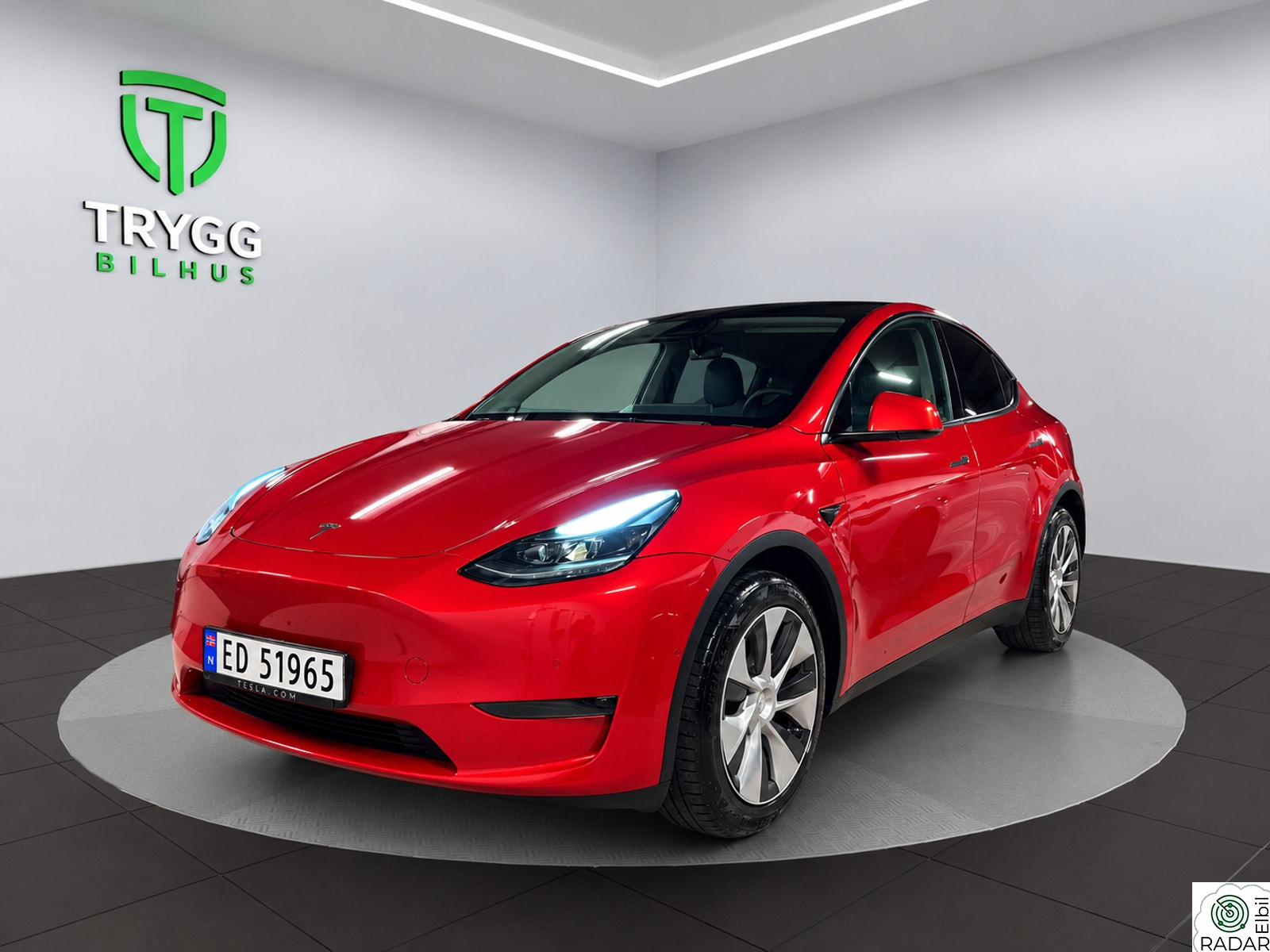 TESLA Model Y Long Range AWD / 1-Eier /Ny-Service/Hengerfeste/Garanti