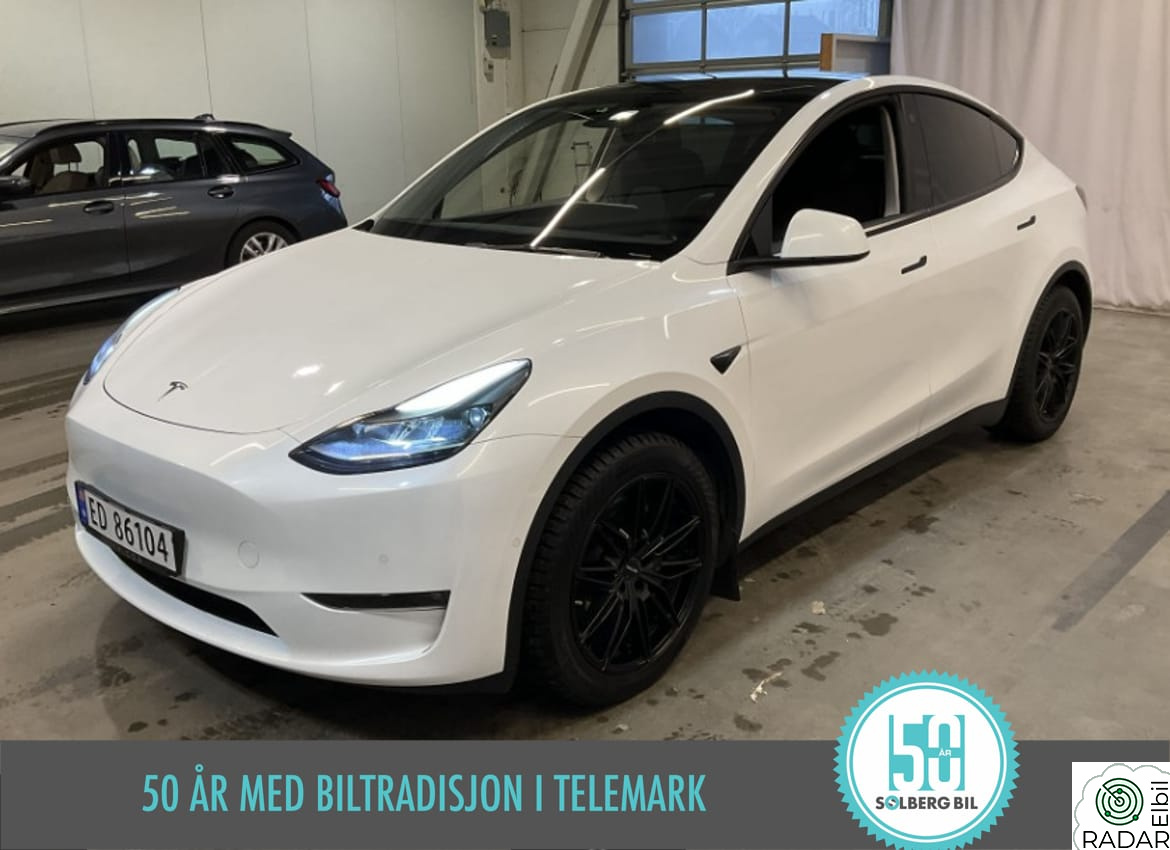 TESLA Model Y LR AWD PANO/SKINN/NORSK/OPPV.RATT