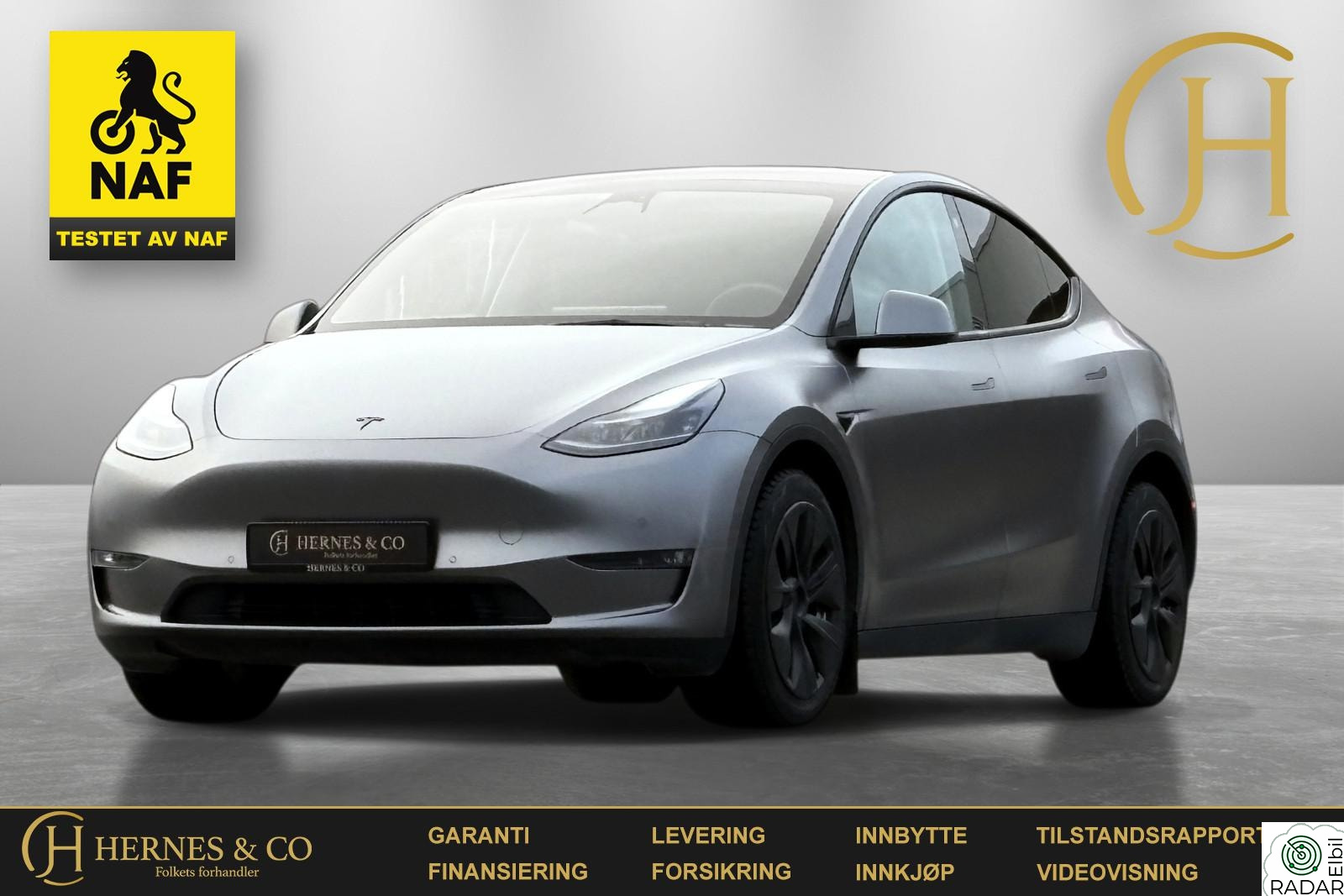 TESLA Model Y NAF/LongRange/AWD/Autopilot/Pano/FOLIERT/Skinn/S+V++