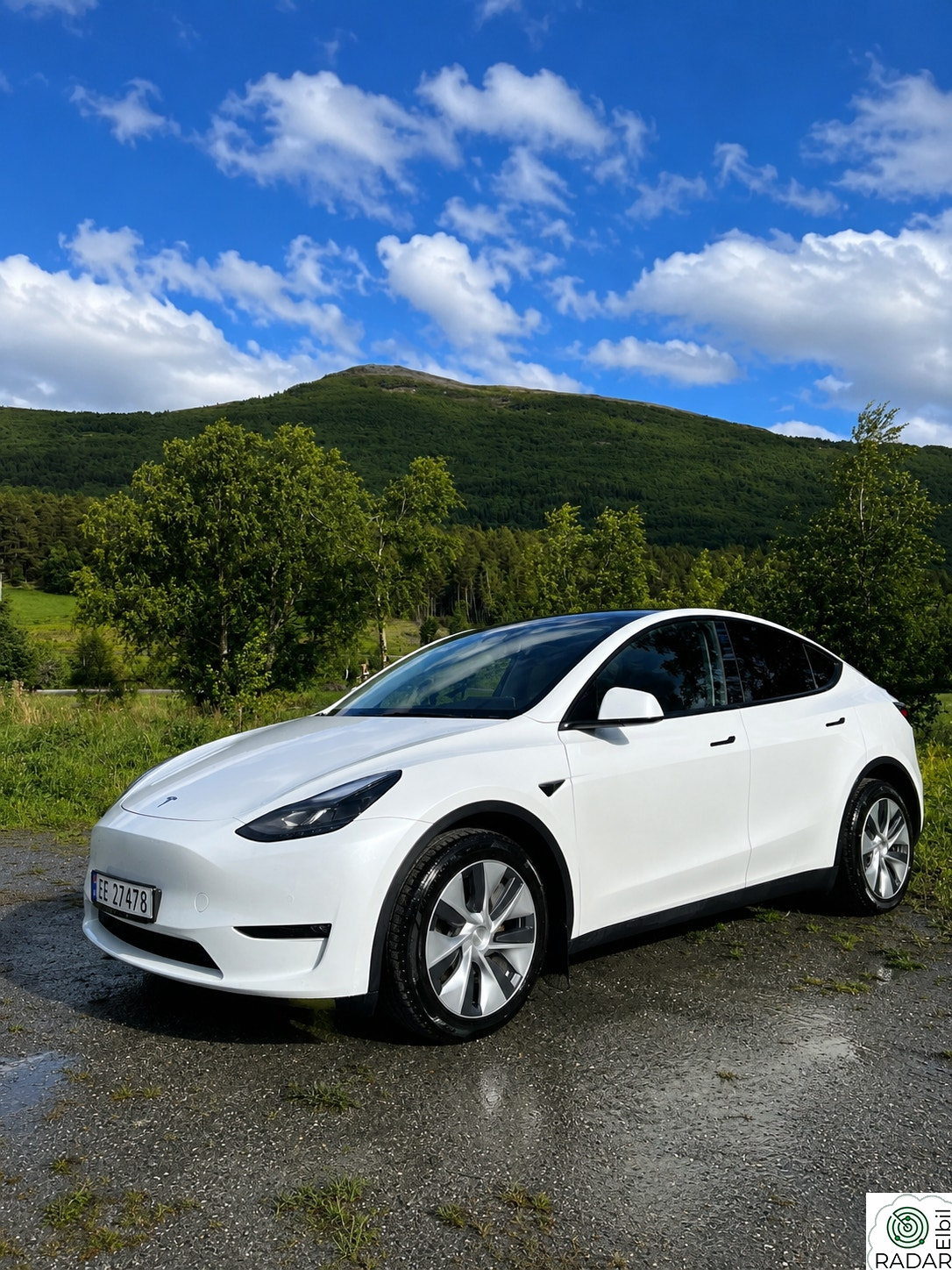 TESLA Model Y Long Range AWD - Ny Eu - Ekstra garanti fra Tesla