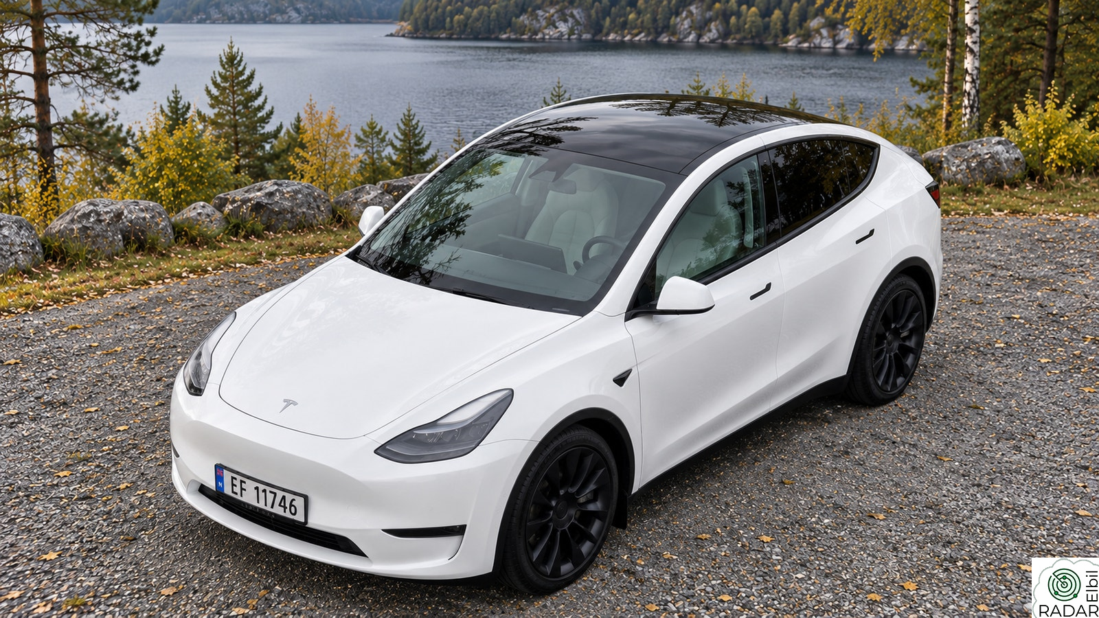 TESLA Model Y Long Range AWD/EU 12/2028 /Hvitt Premium-interiør | 4x4