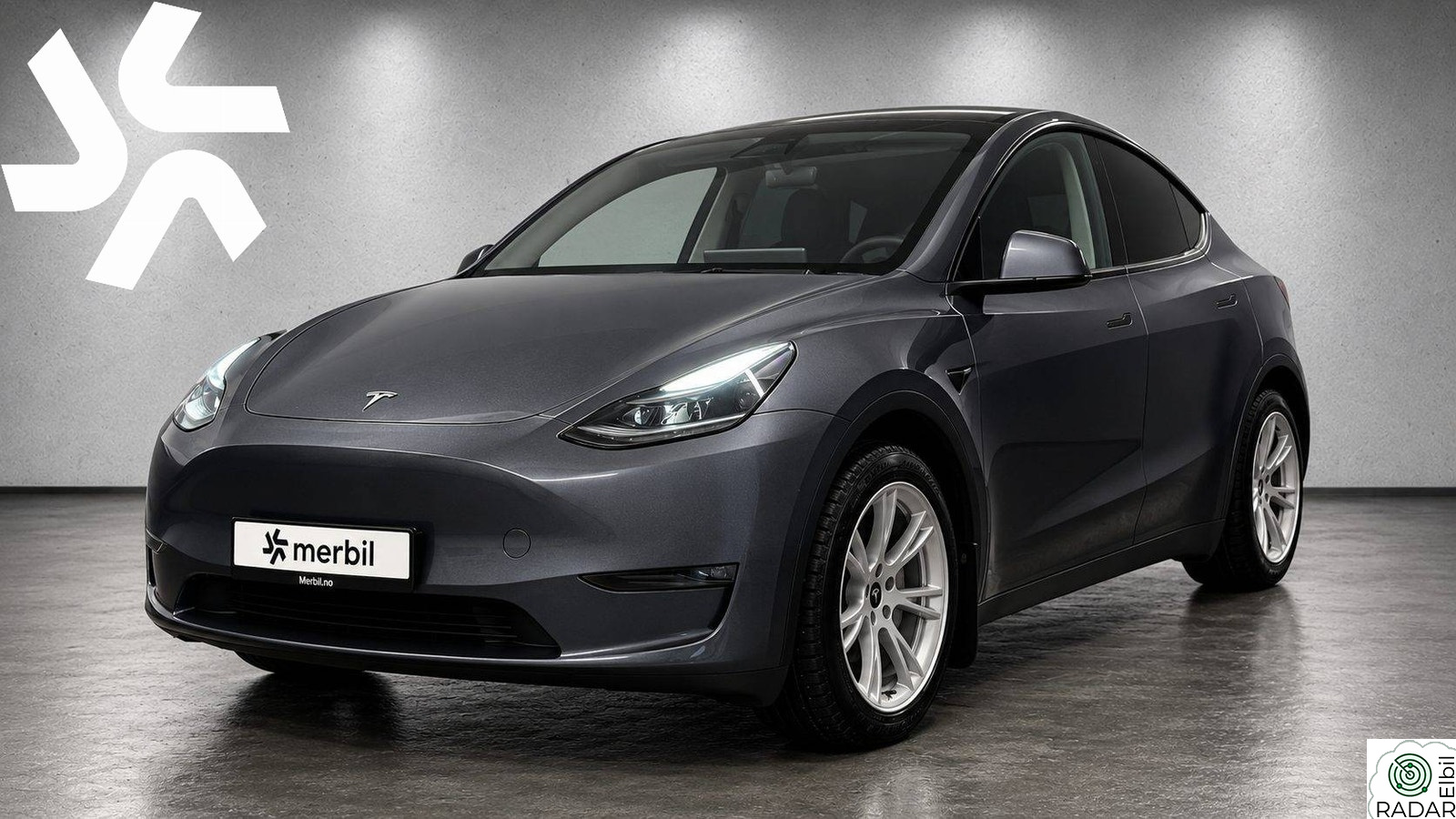 TESLA Model Y LR AWD| Autopilot| Panorama| H-feste| Skinn| Nye sommer