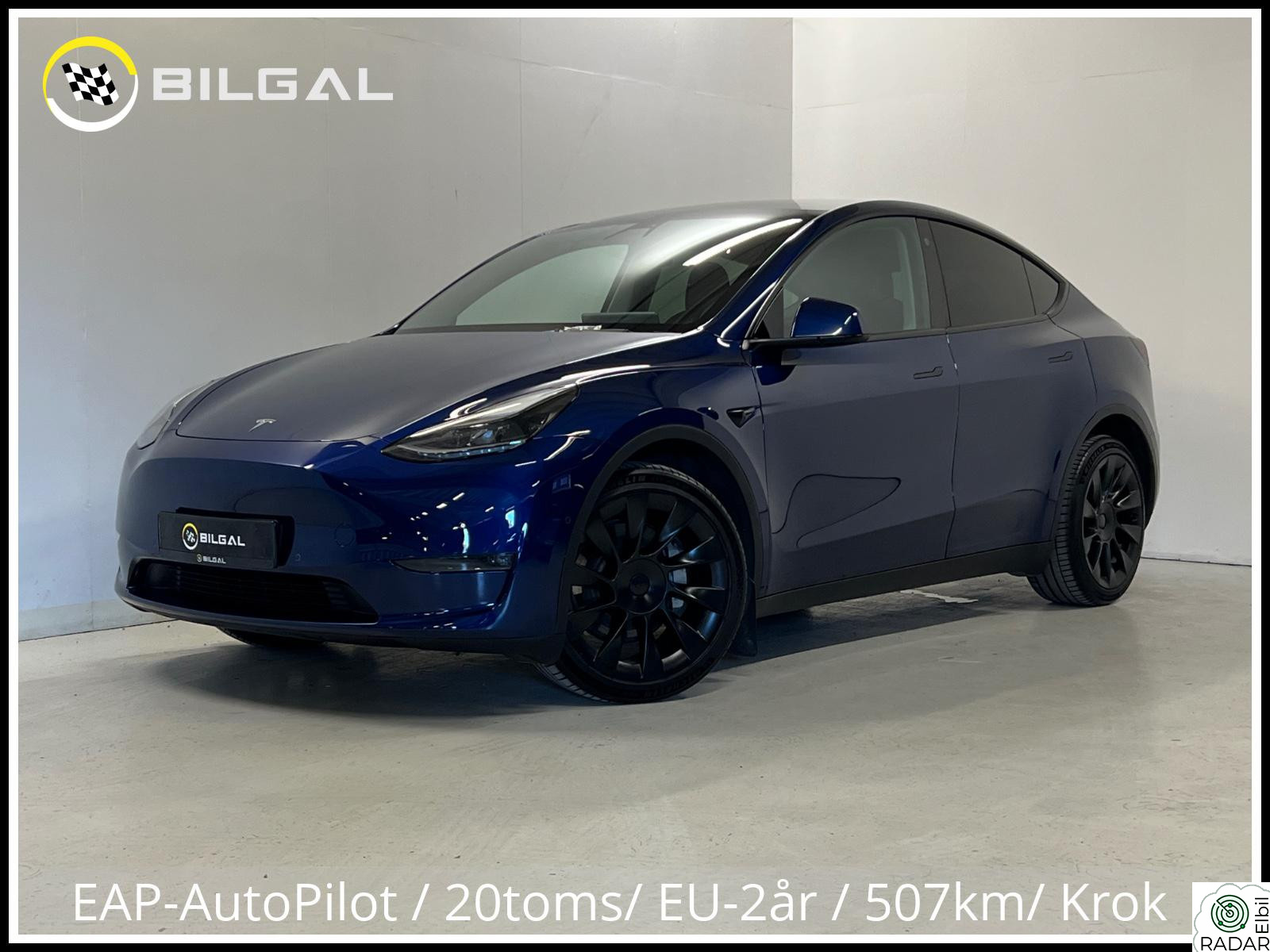 TESLA Model Y LongRange 4x4 514HK OppgradertAutopilot Hifi Premium