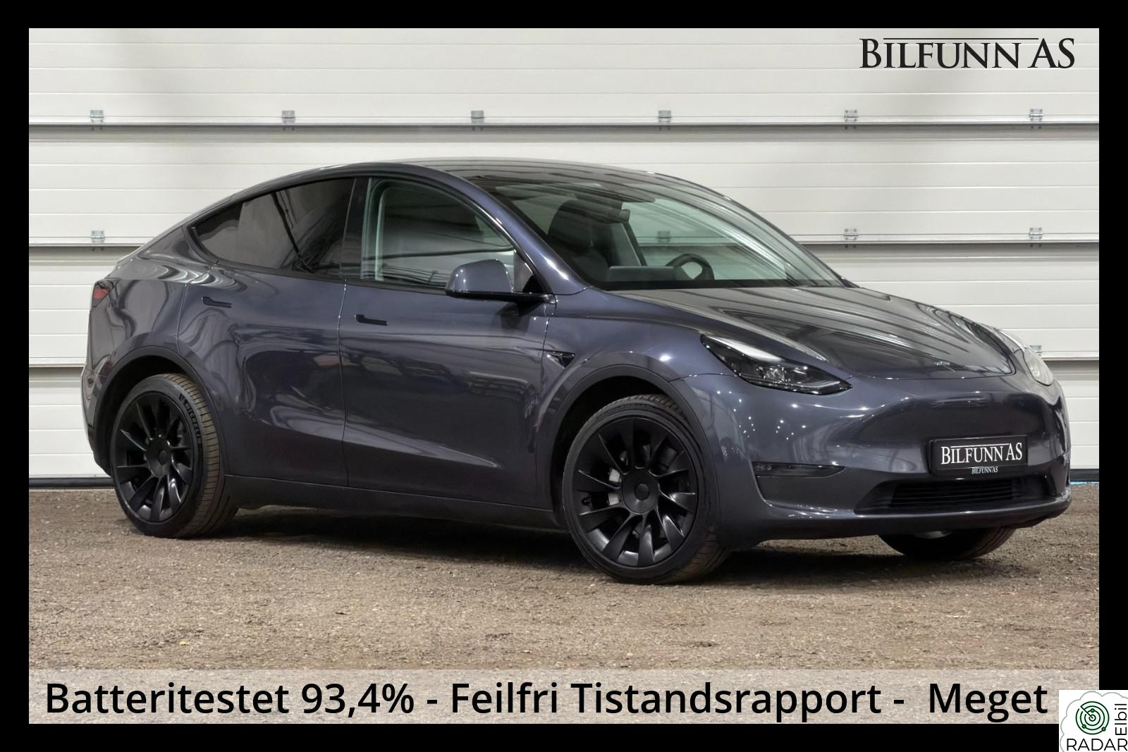 TESLA Model Y Long Range, Hengerfeste, Vision, Ryzen, Norsk, 20"