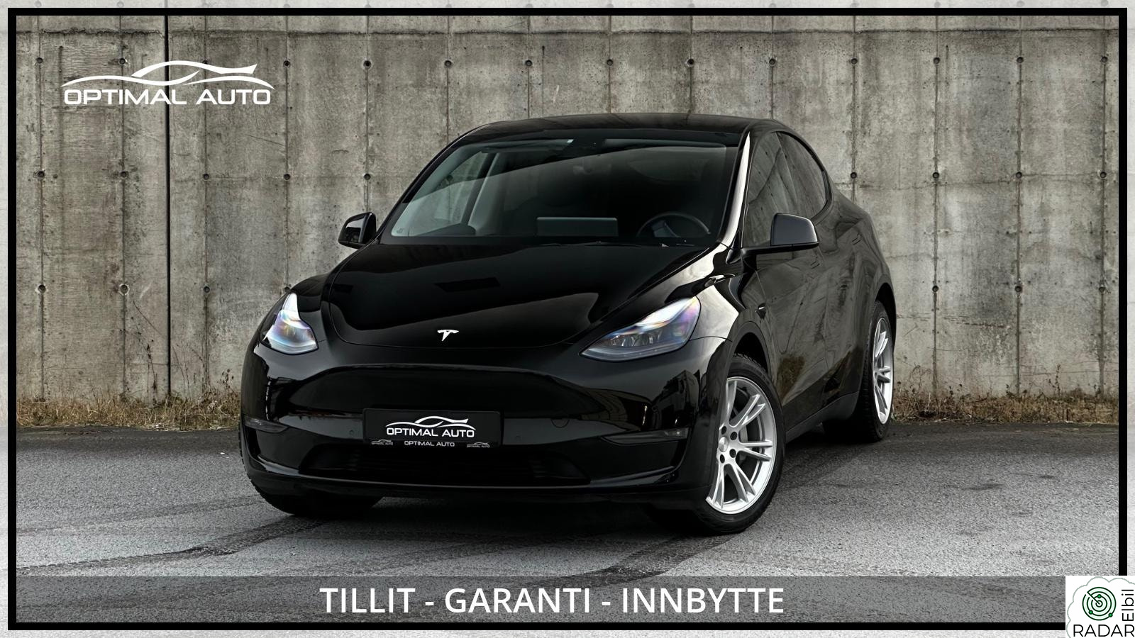 TESLA Model Y Long Range AWD 530KM/Skinn/S&V Hjul/H.feste/EU2027