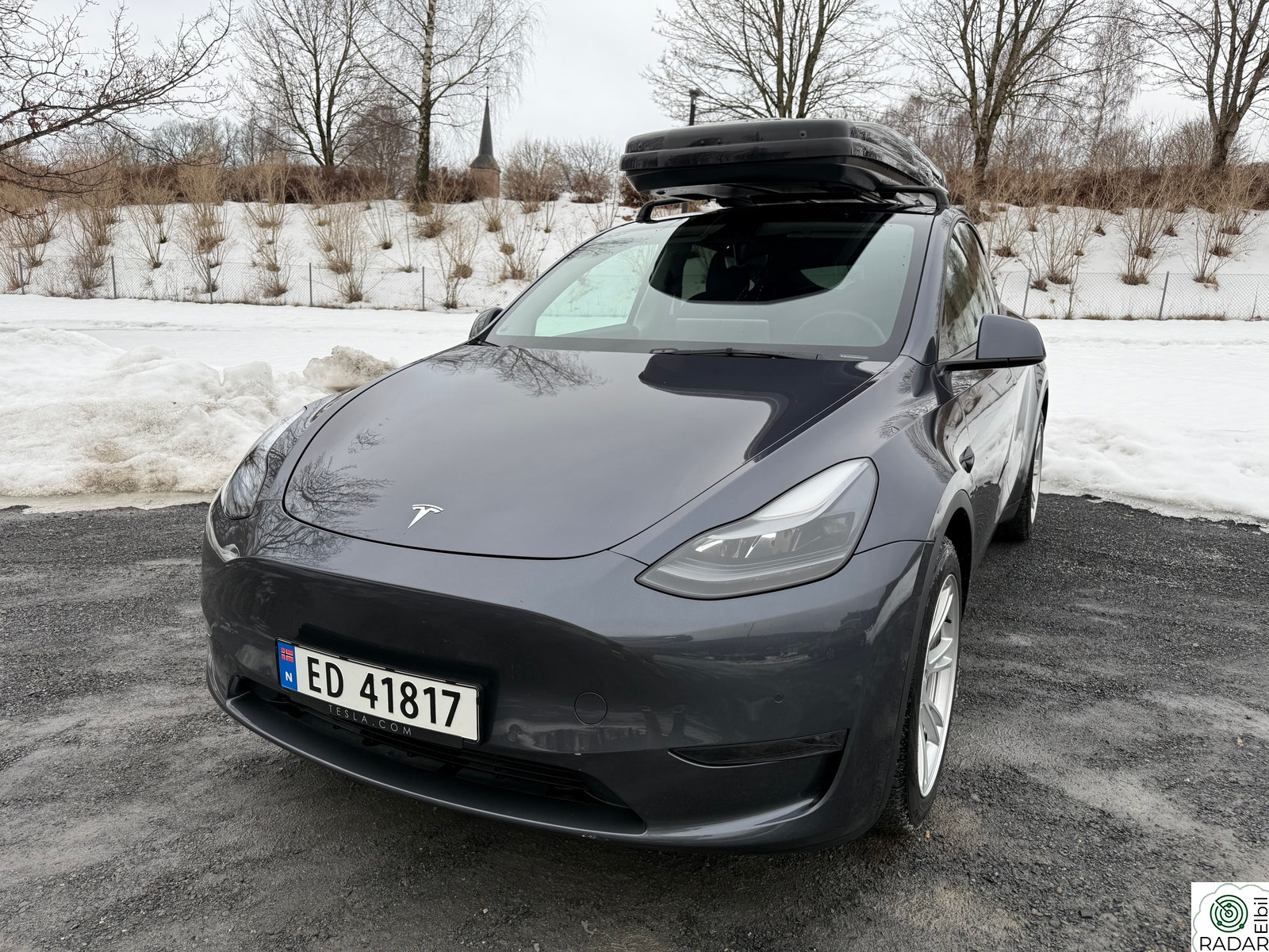 TESLA Model Y LR AWD – 2021 – 20" Induction – Hengerfeste – Garanti