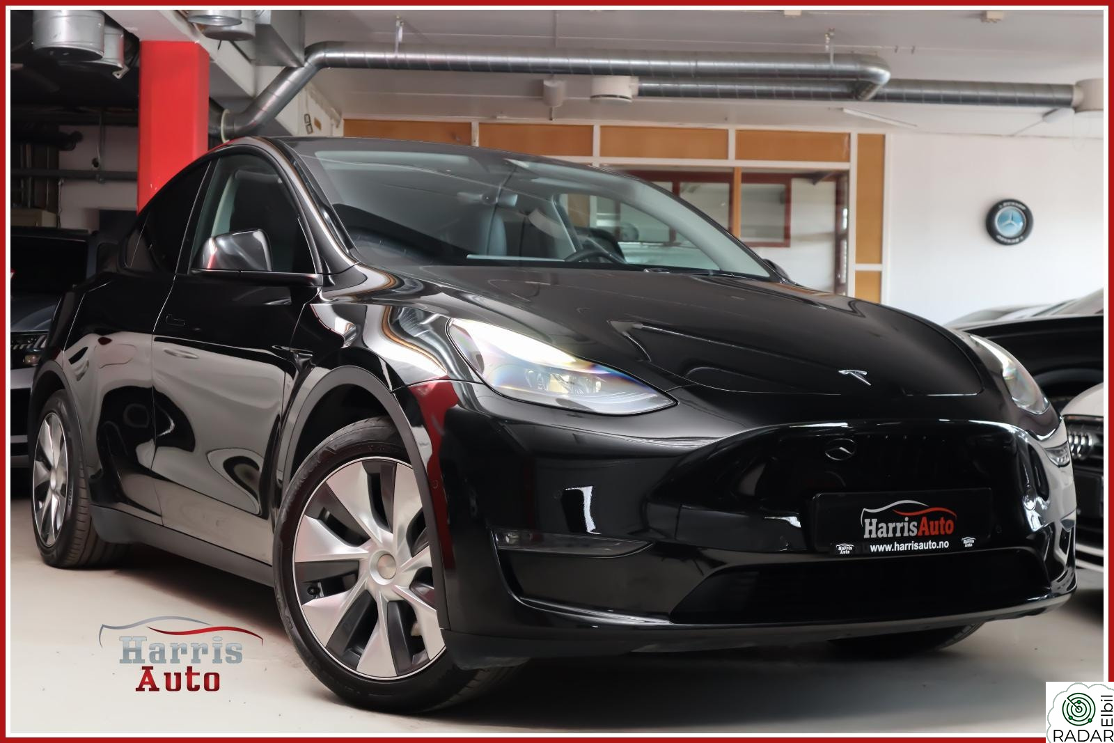 TESLA Model Y Long Range AWD 533Rekkevid Sort/Sort Autopilot SE PRIS!