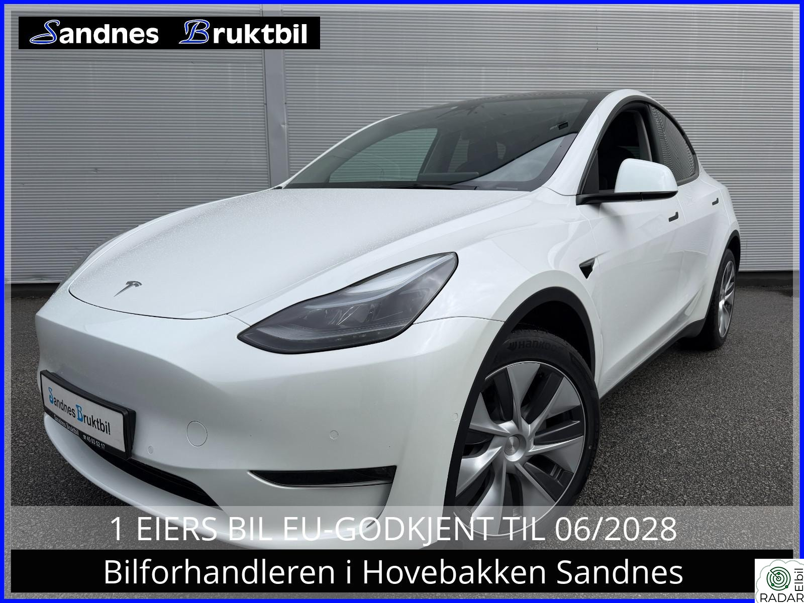 TESLA Model Y LR 4X4,KROK,PANO,VINTERPAKKE,TLF,DAB+,ACC,NETFLIX,SKINN