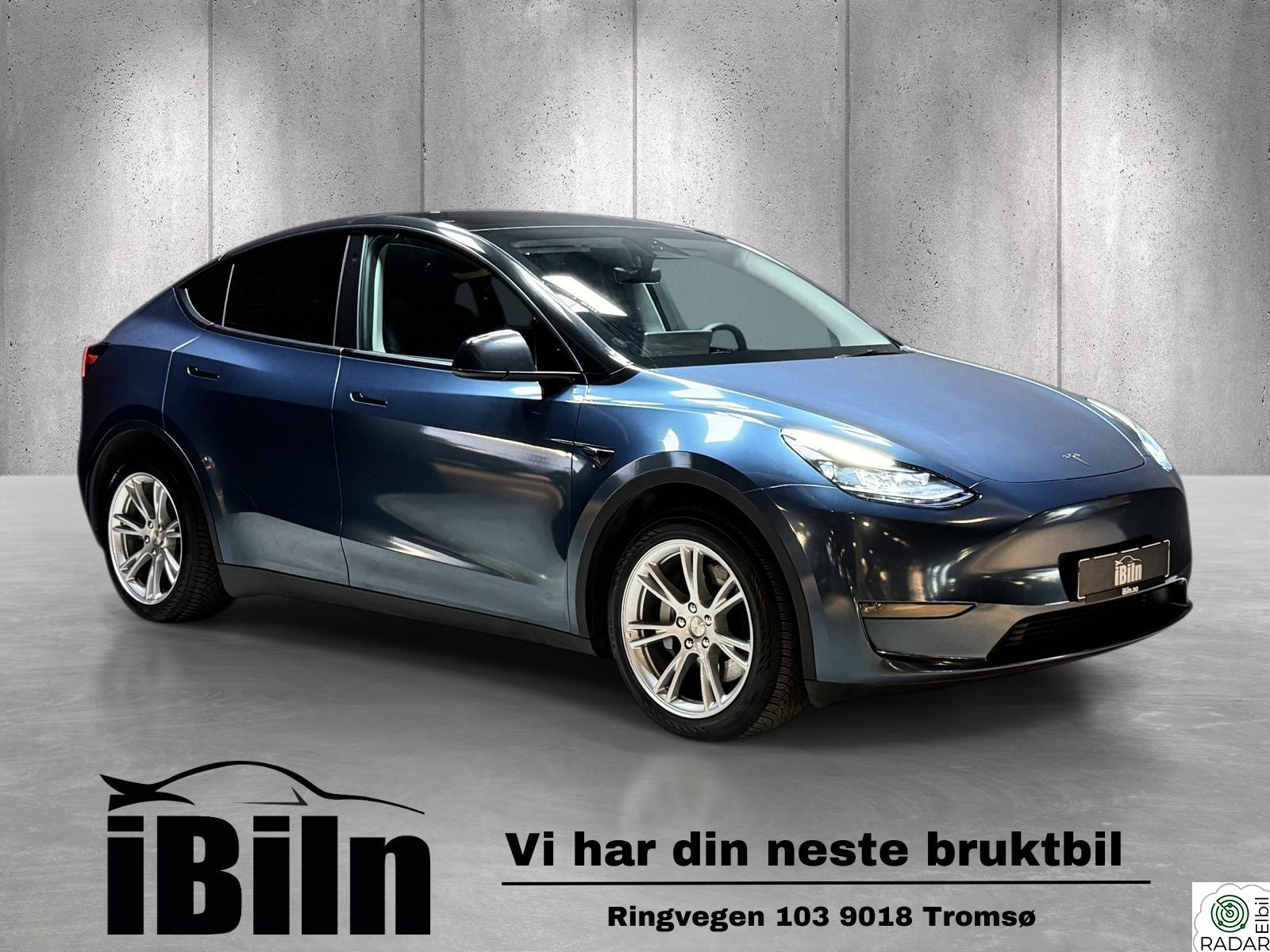 TESLA Model Y Long Range, Krok, Foliert, Rattvarme, Skinn, El.Bakluke