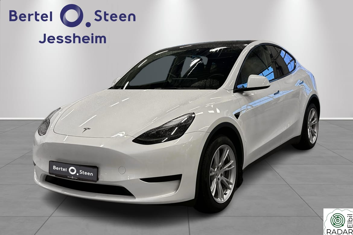 TESLA Model Y RWD, 455 km WLTP, Rattvarme, Varmepumpe