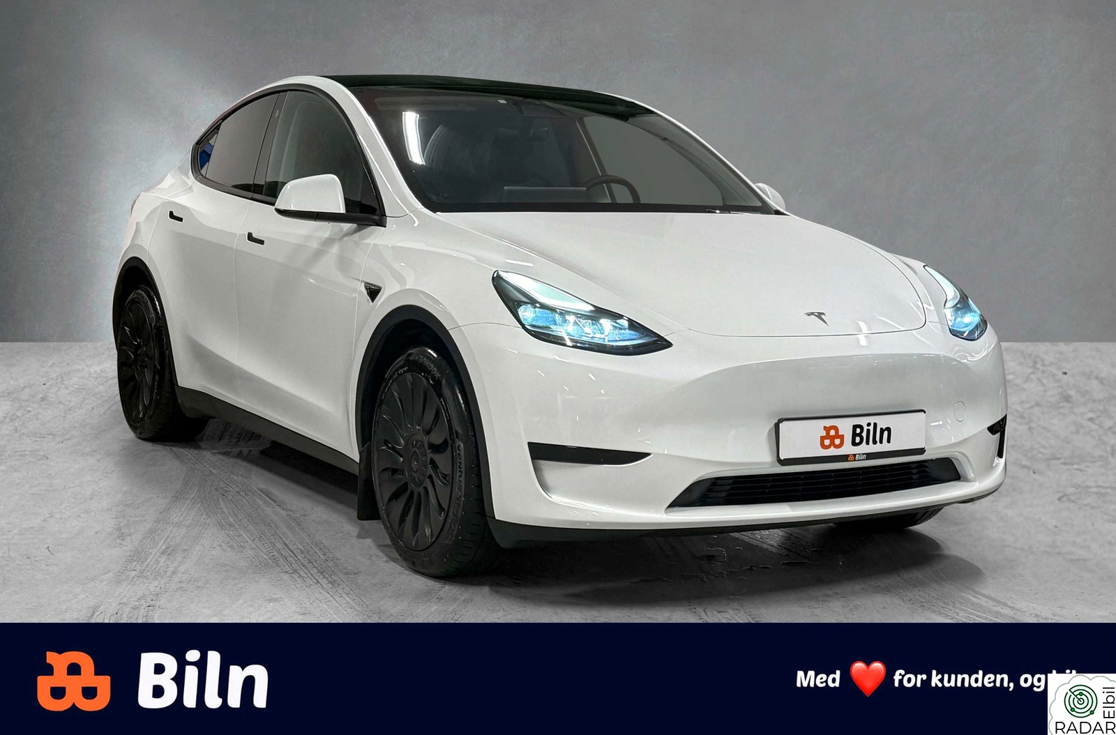 TESLA Model Y SR 455km /Autopilot/Krok/Hifi/Varmepumpe/S+V/Norsk