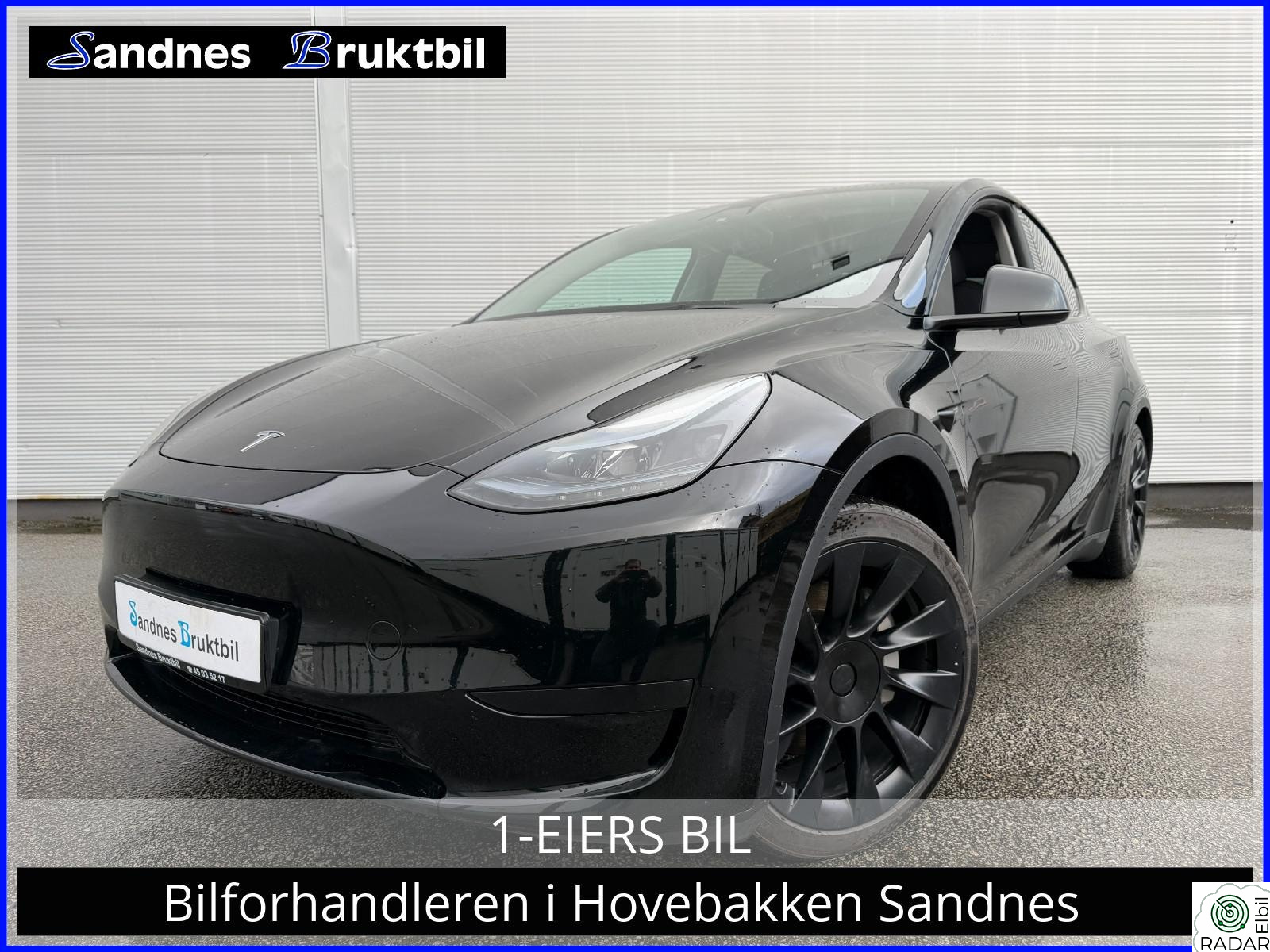 TESLA Model Y SR,SKINN,KROK,KAMERA,DAB+,PANO,VINTERPAKKE,NAVI,TLF,
