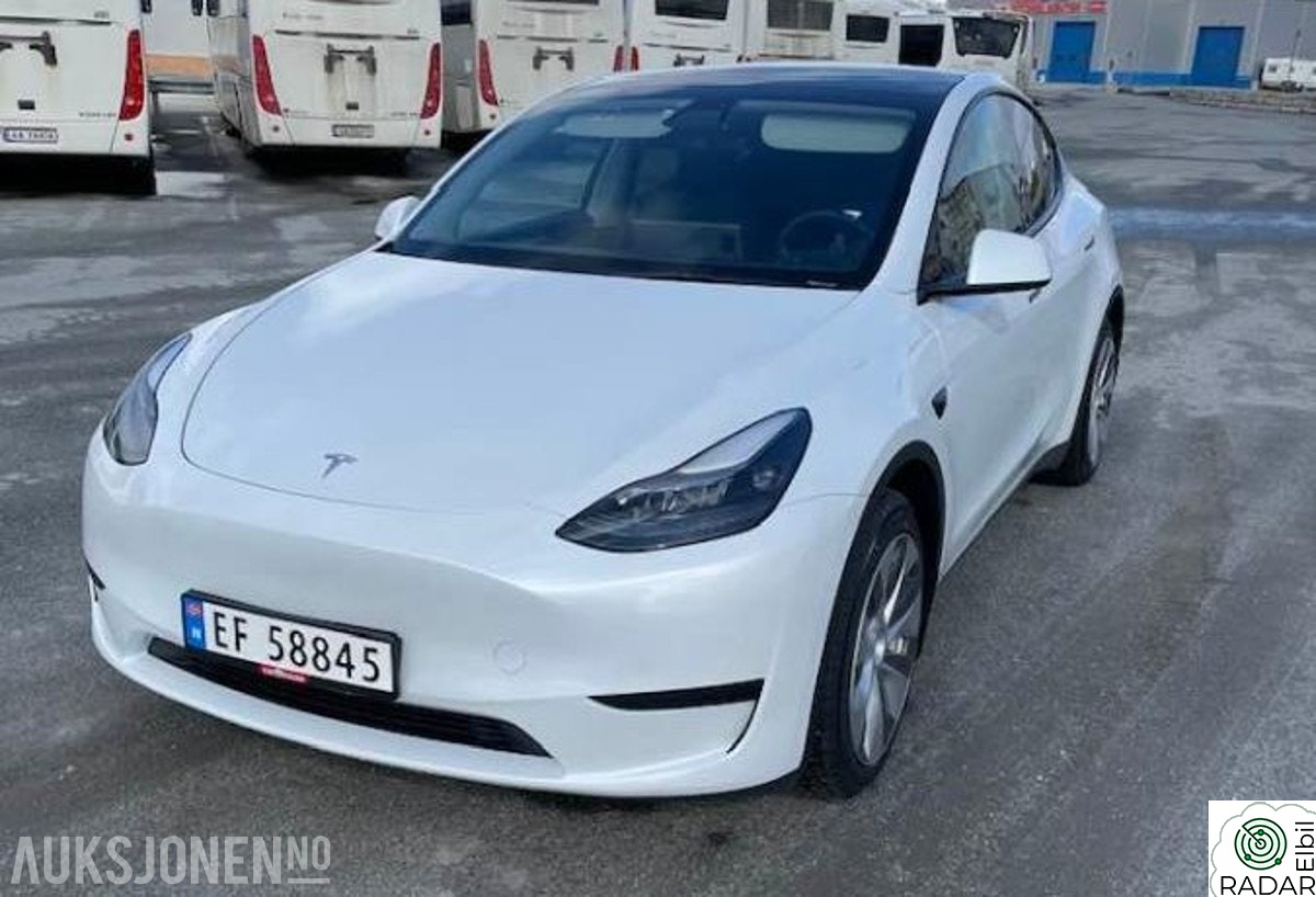 TESLA Model Y RWD, Utvidet garanti til 160.000 km, nye S+V dekk, 1325