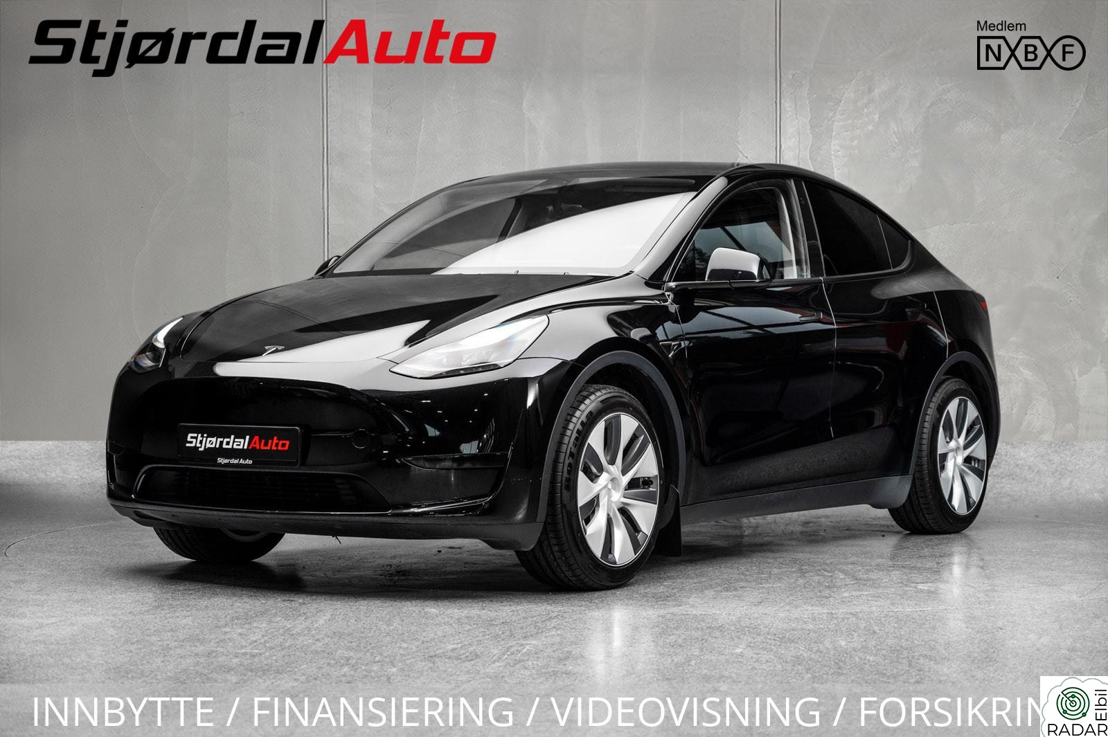 TESLA Model Y RWD 455WLTP/HENGERFESTE/LED/SKINN/ACC/PANO/RATTVARME