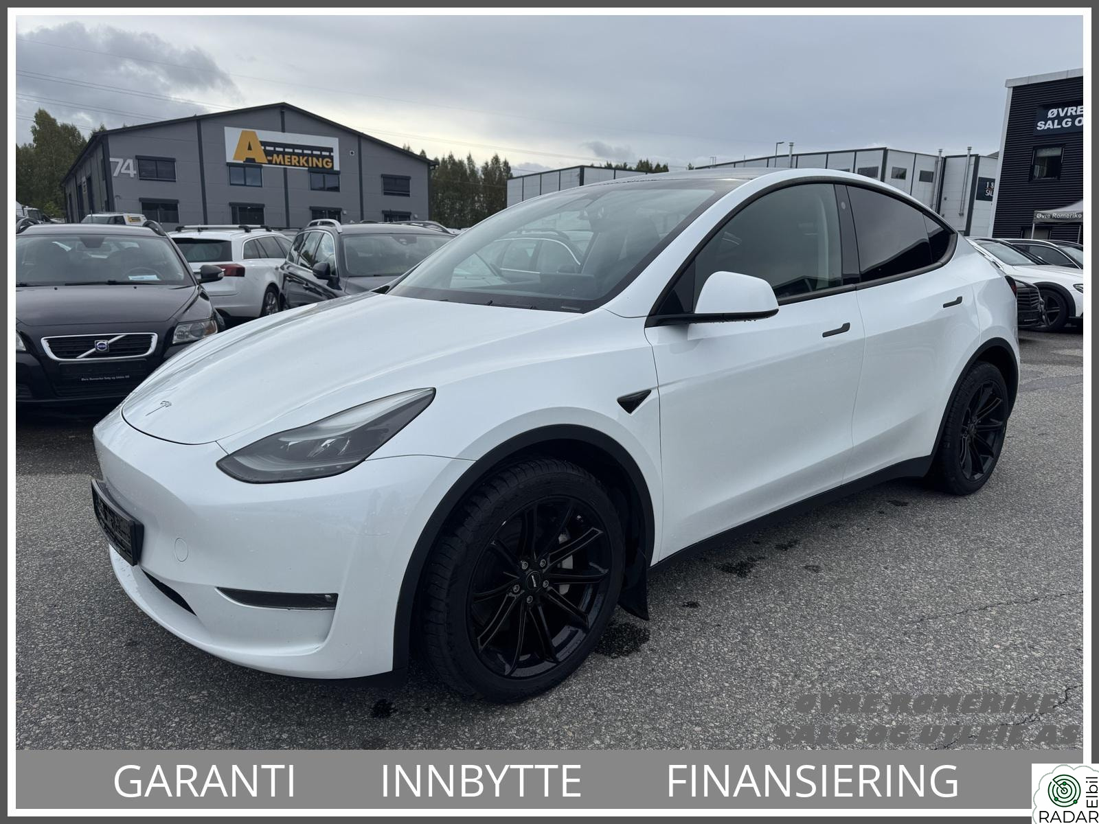 TESLA Model Y Long Range AWD 1 Eier/ Krok/Panoramatak.