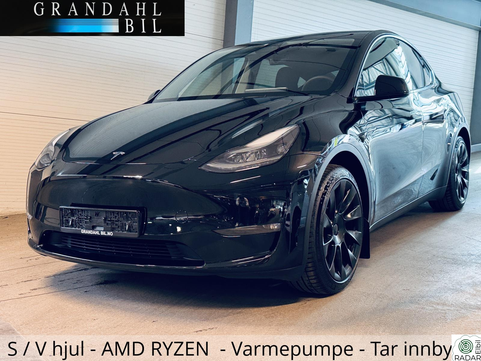 TESLA Model Y LONG RANGE - 4WD - HENGERFESTE - Tar innbytte