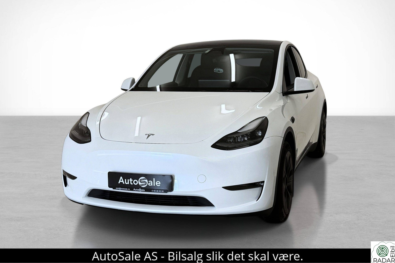 TESLA Model Y Long Range AP/SvartSkinn/Hifi/Vinterpk/Norsk/Krok/19+19