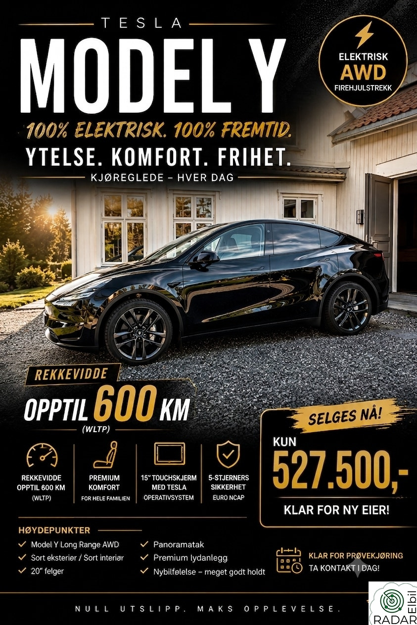 TESLA Model Y Long Range AWD
