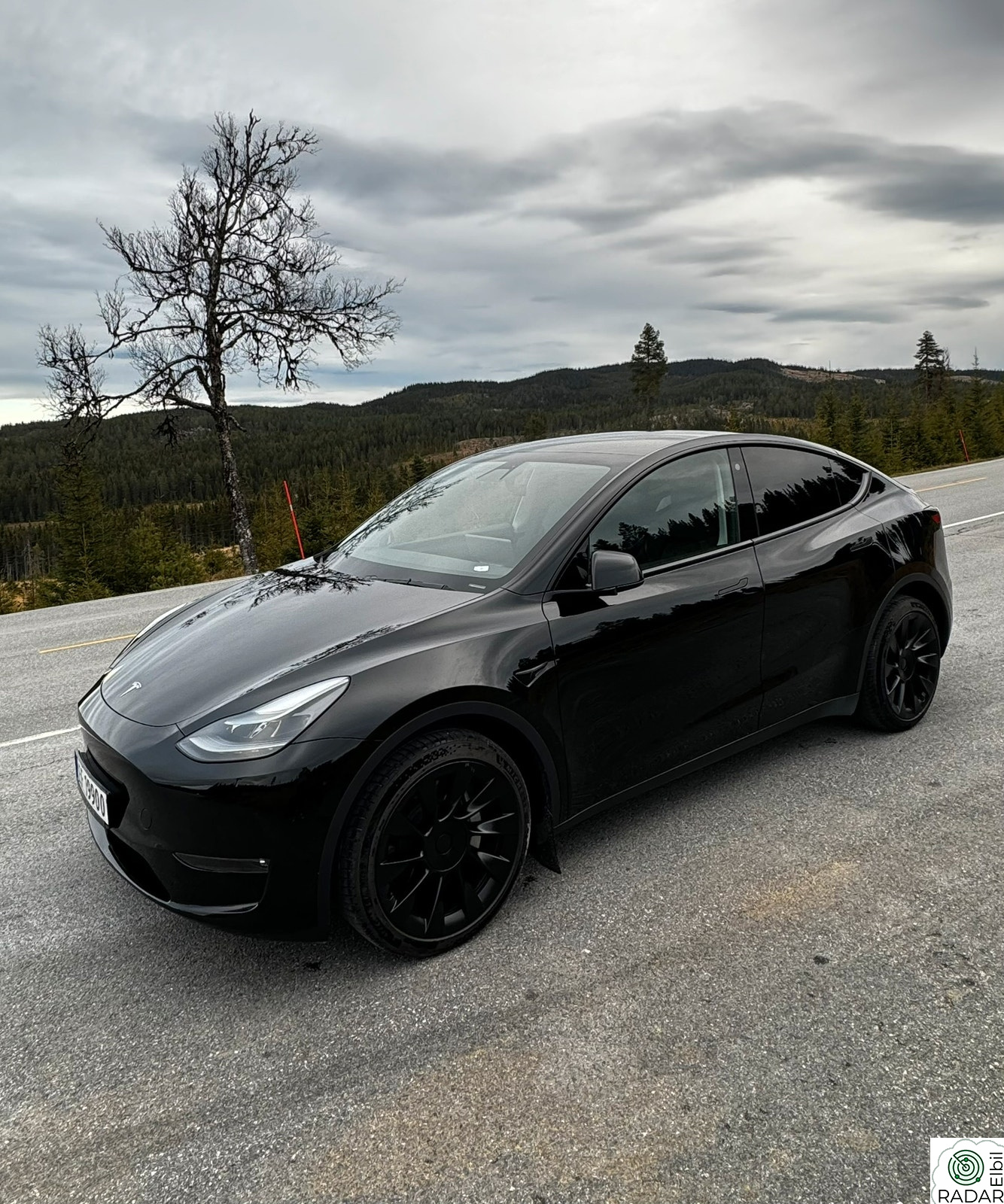 TESLA Model Y FØRSTEMANN TIL MØLLA!!!