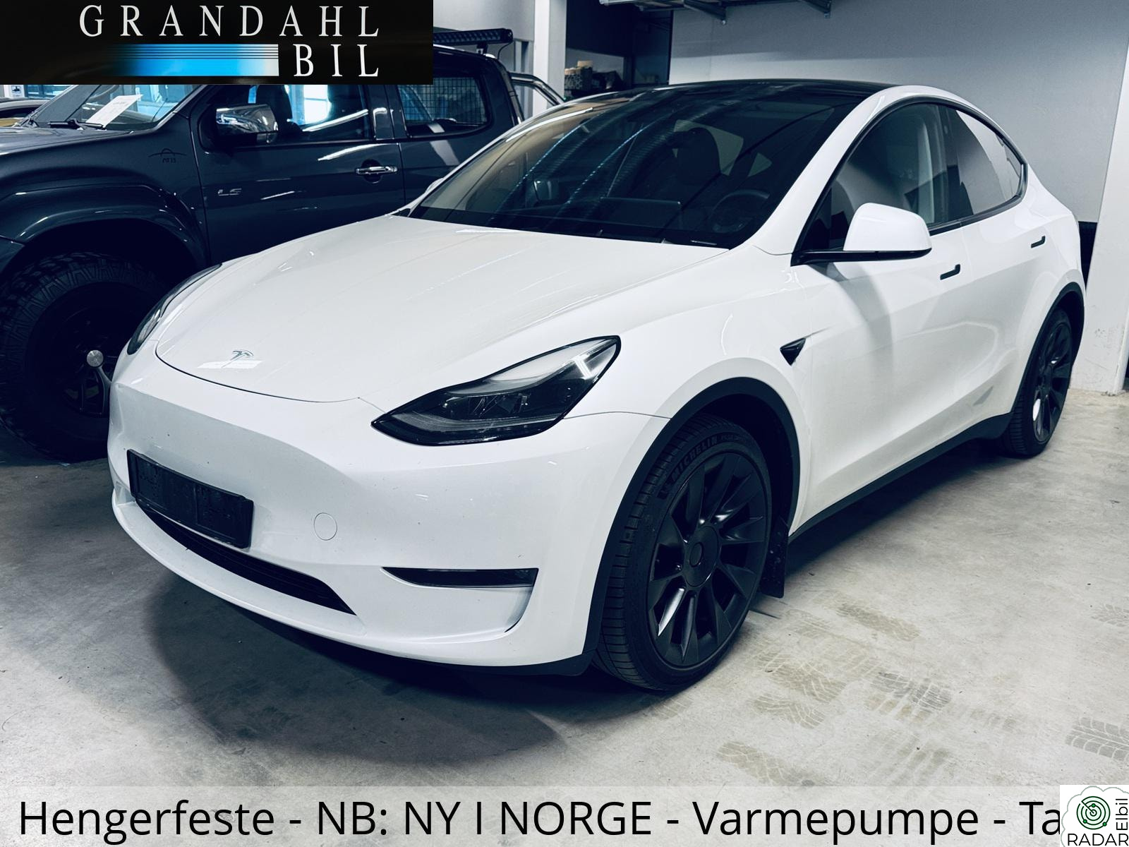 TESLA Model Y LR - 4WD - Autopilot - Skinn - Ny i Norge - AMD Ryzen