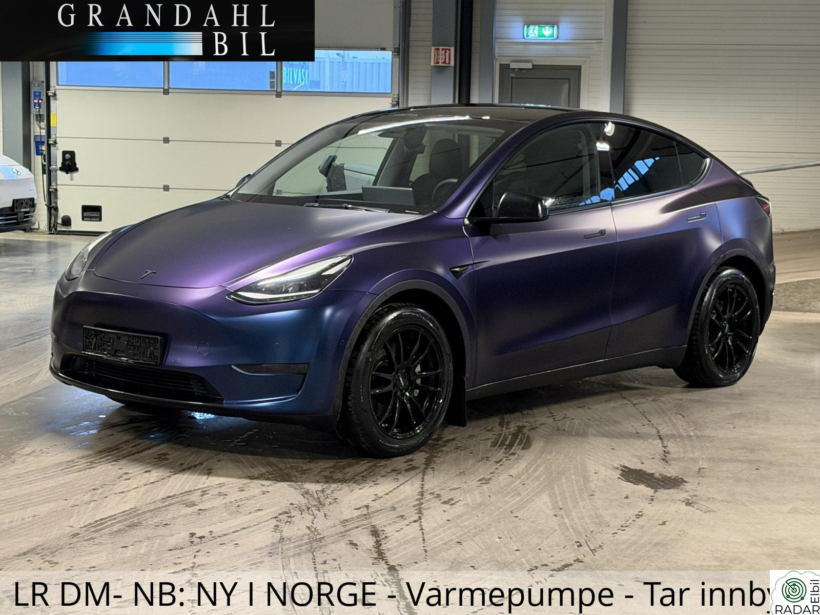 TESLA Model Y LR DM - PPF- SE FARGE !! AMD Ryzen - H.feste - GROK